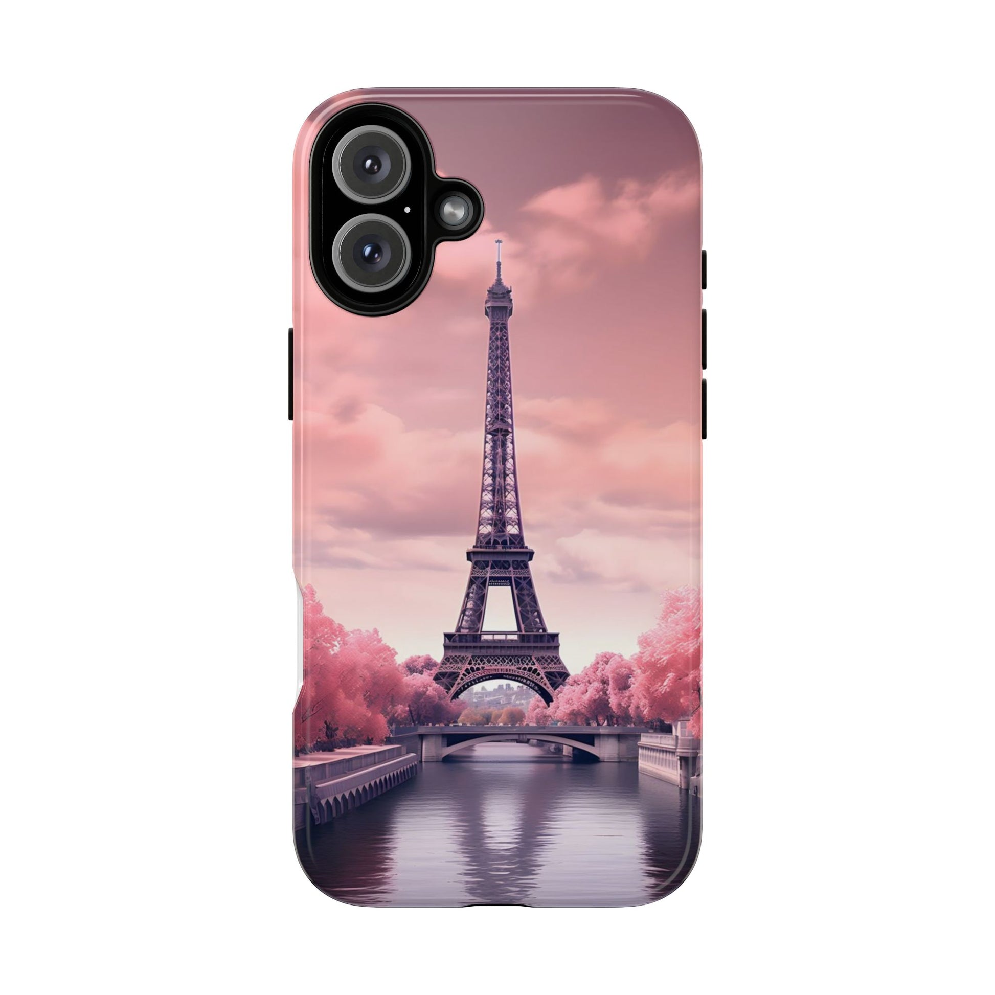 Eiffel Tower Paris Tough Cases for iPhones, Samsung, and Pixel