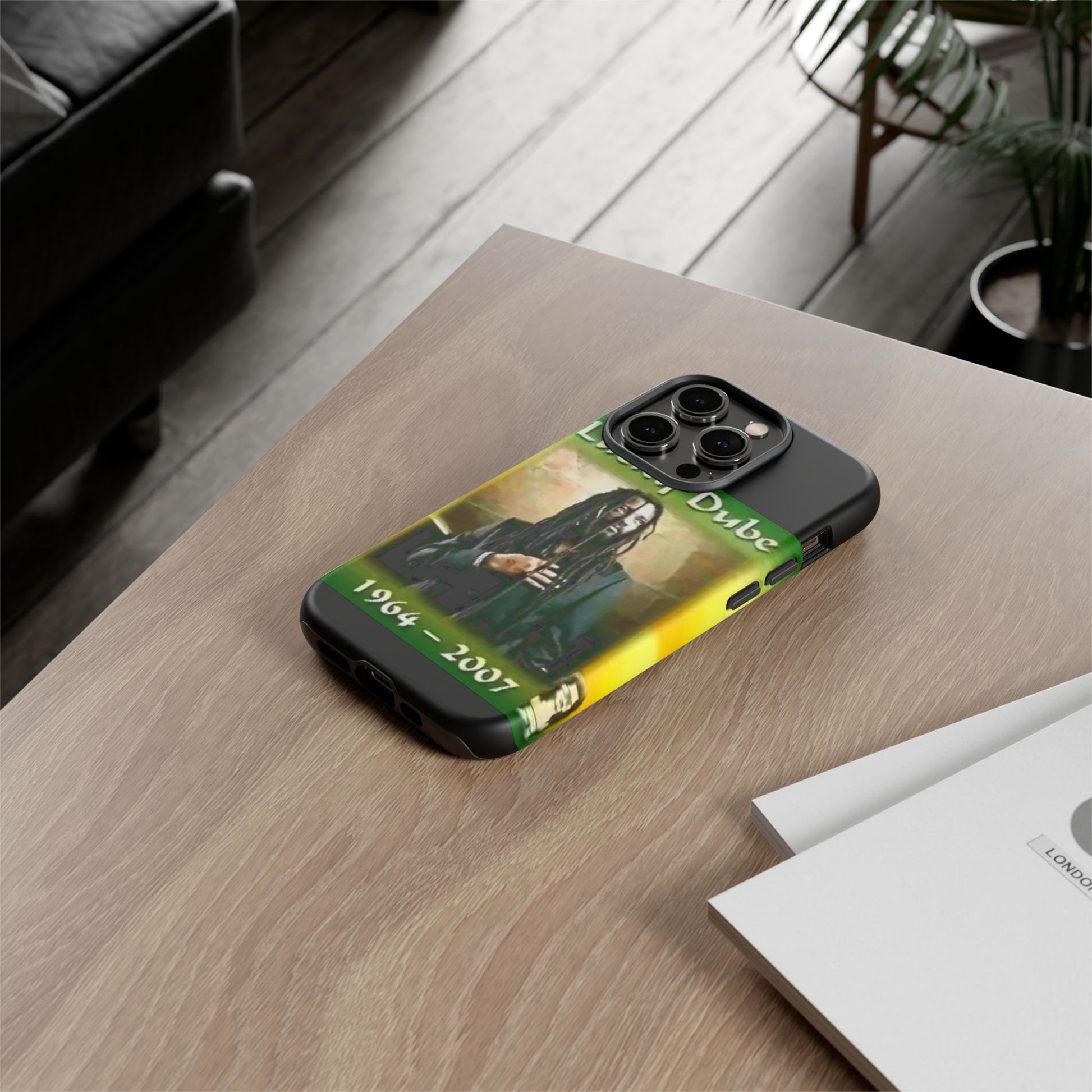 Lucky Dube Tough Cases for iPhones, Samsung, and Pixel