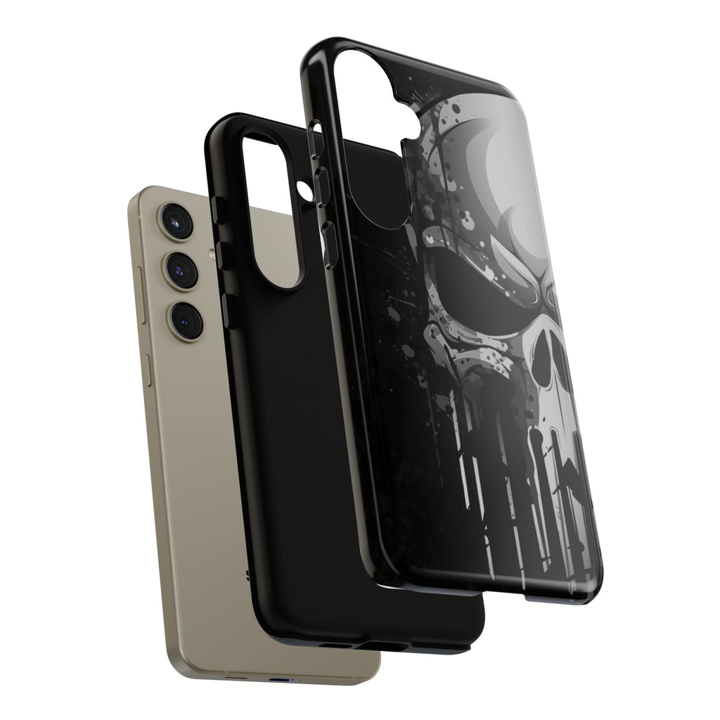 Punisher Skull Tough Cases for iPhones, Samsung, and Pixel
