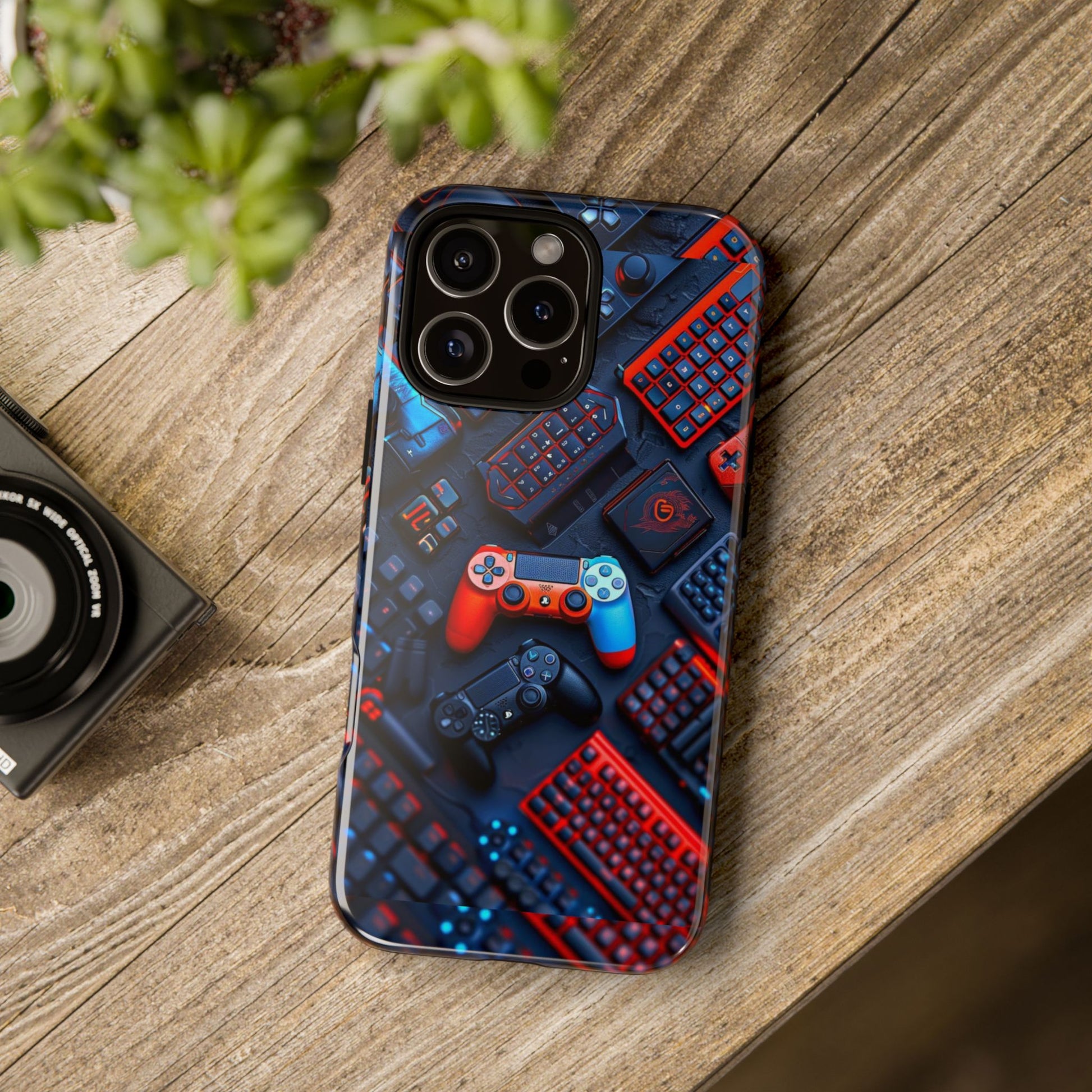 Gamer Themed Controllers Tough Cases for iPhones, Samsung, and Pixel