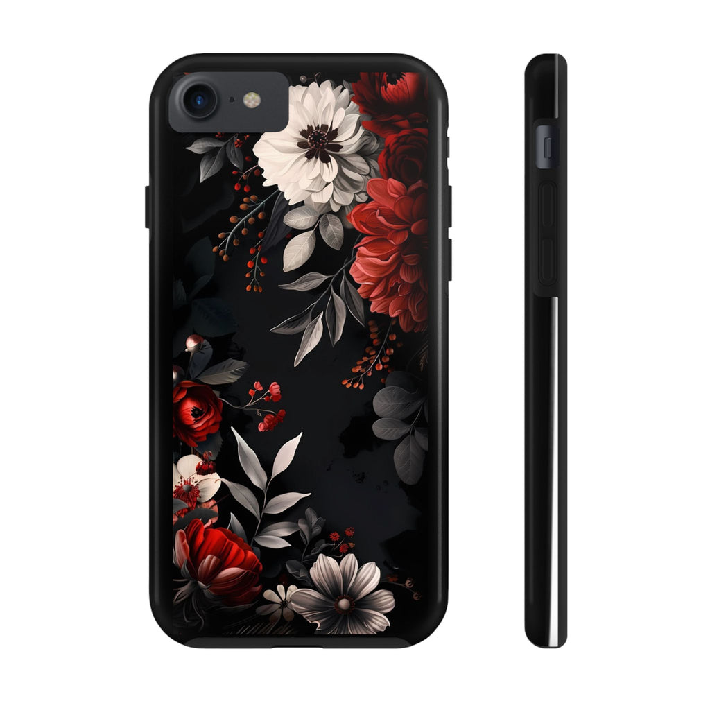 Floral Design Tough Phone Cases for iPhone & Samsung Galaxy Phones