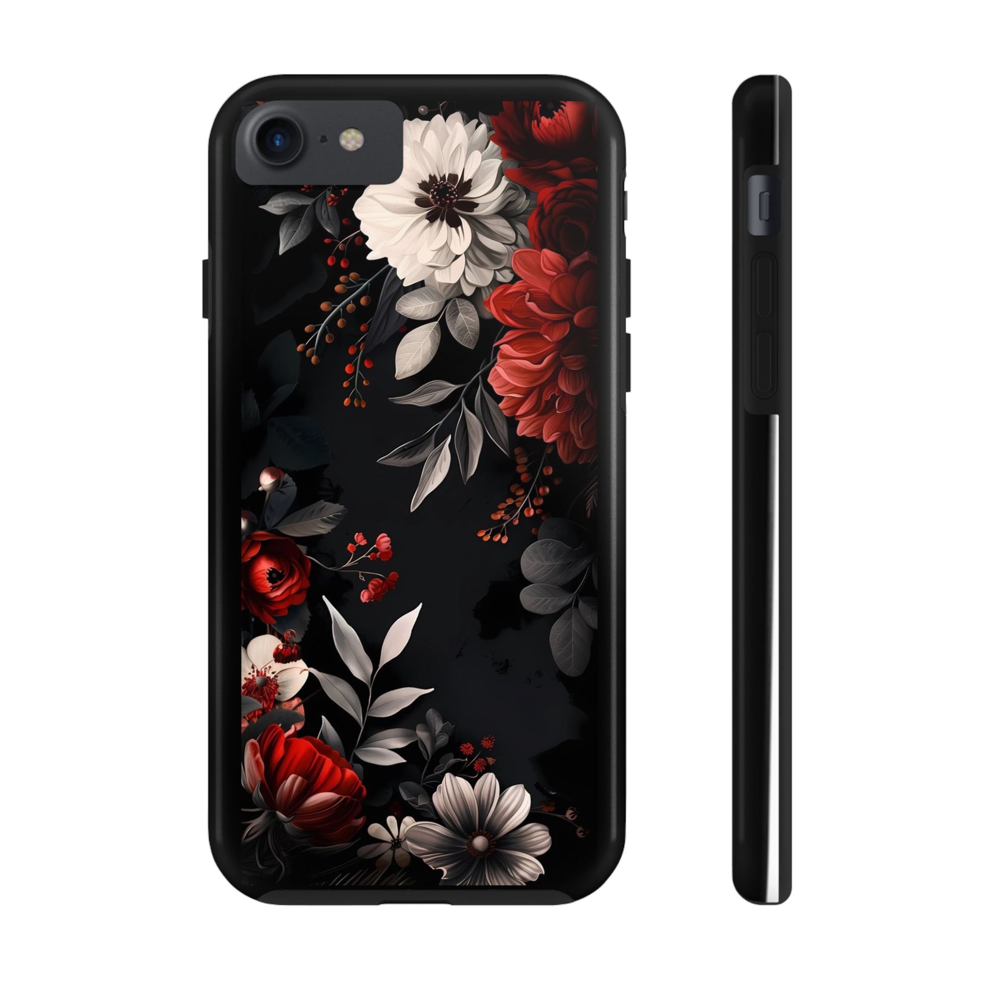 Floral Design Tough Phone Cases for iPhone & Samsung Galaxy Phones