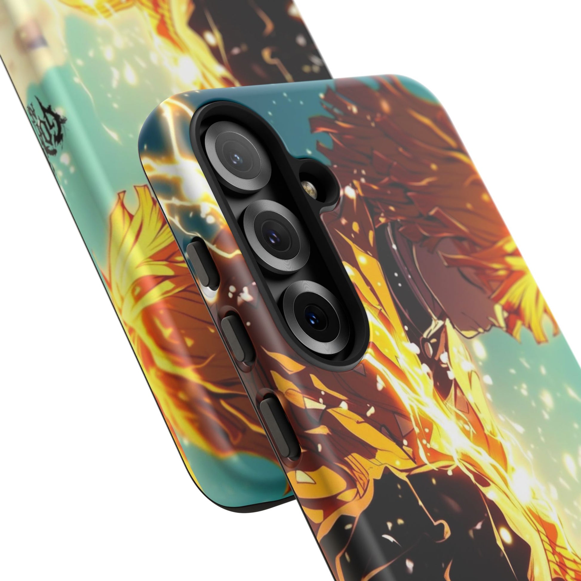 Demon Slayer Zenitsu Anime Theme Phone Case, Tough Cases for iPhones, Samsung, and Pixel