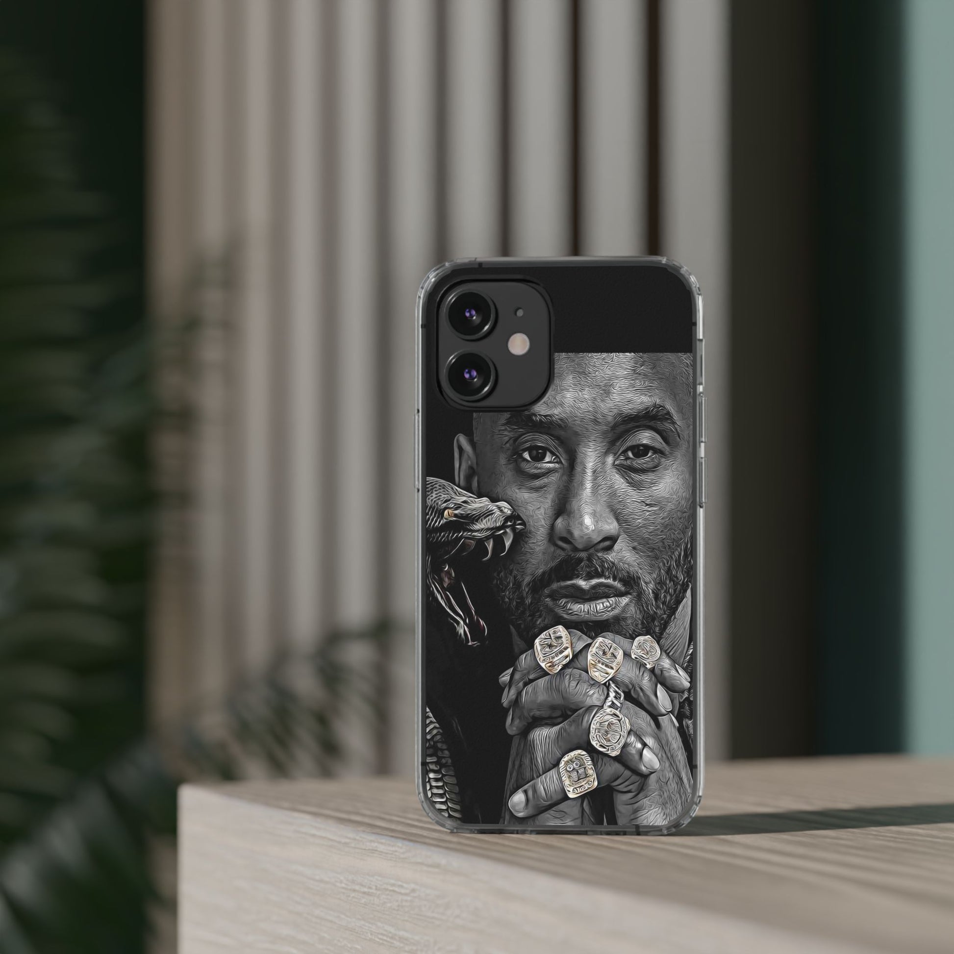 Kobe Championship Rings Mamba Themed Protective Iphone and Samsung case