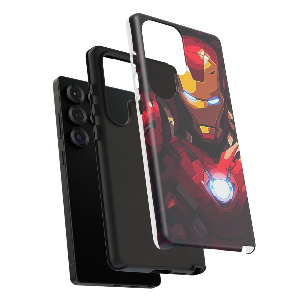 Invincible Iron Man Tough Cases for iPhones, Samsung, and Pixel