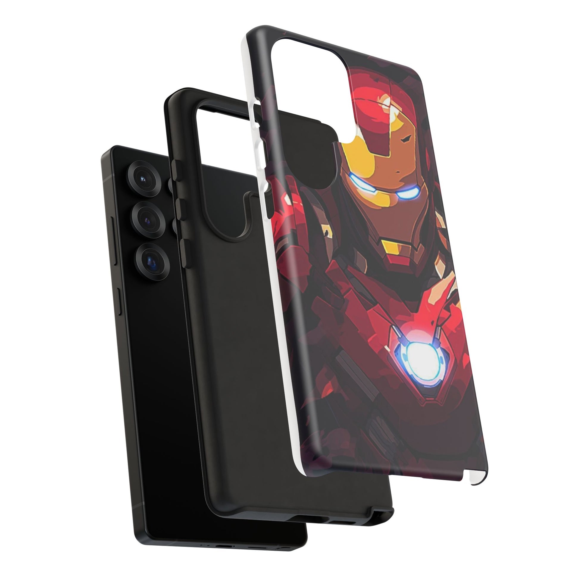 Invincible Iron Man Tough Cases for iPhones, Samsung, and Pixel