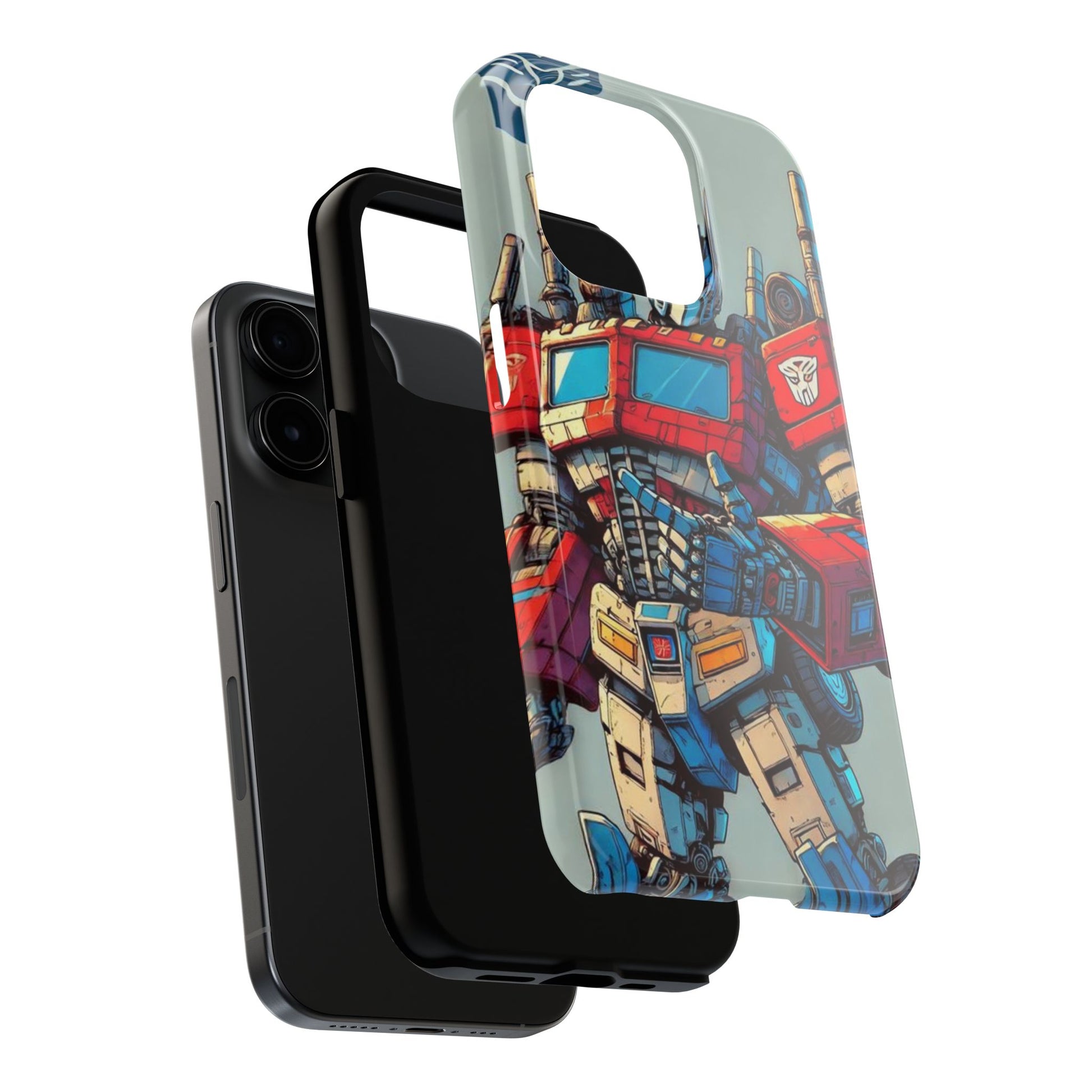Transformer Optimus Theme Phone Cases for Iphones & Samsung Phones