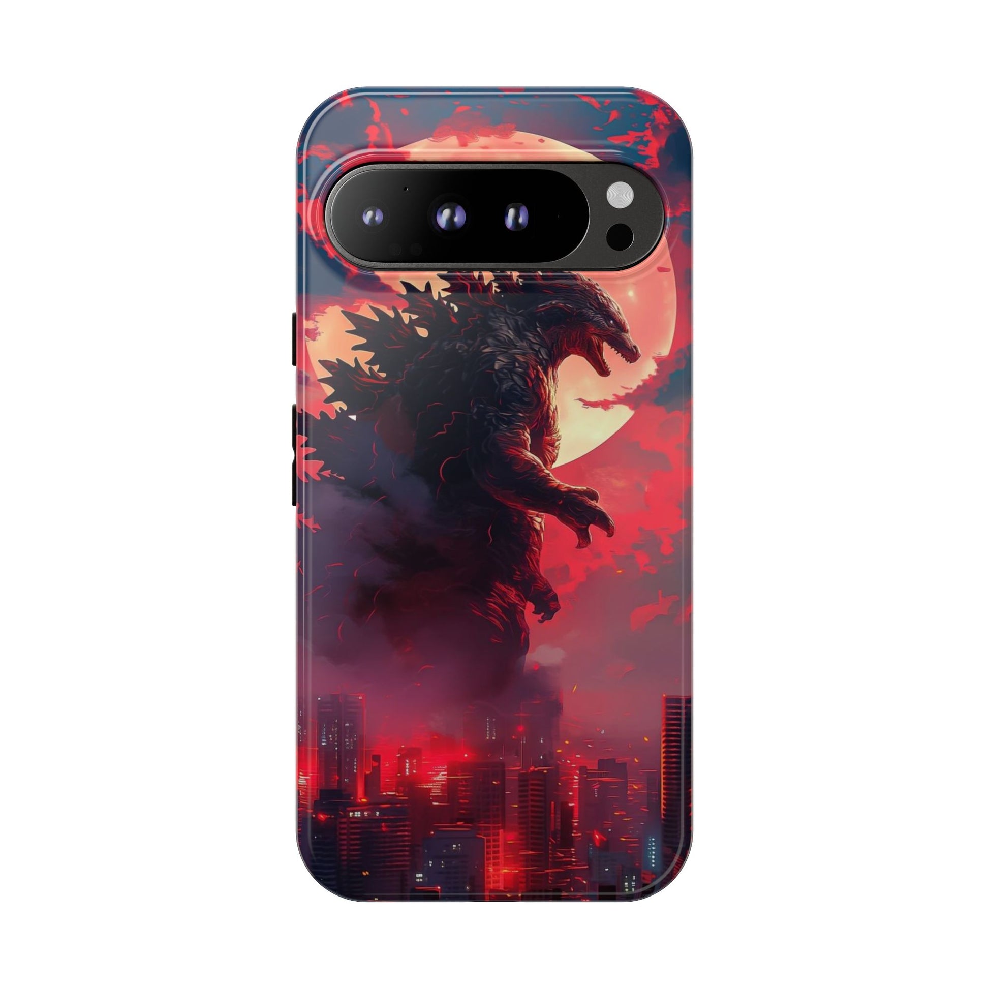 King of Monsters Godzilla Tough Phone Cases for iPhones, Samsung, and Pixel