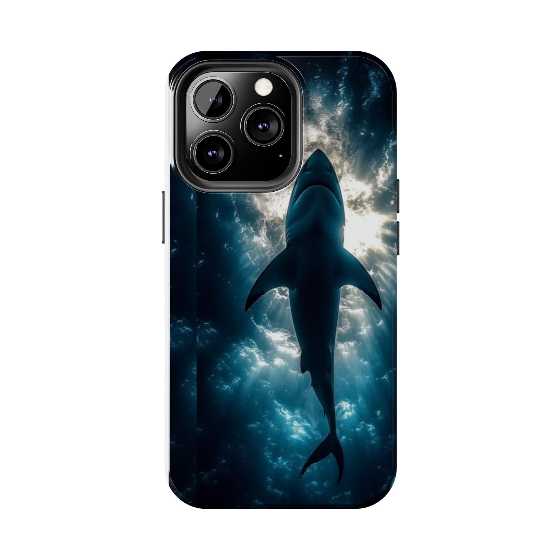 Great White Shark Themed Tough Phone Cases for Iphones & Samsung Phones