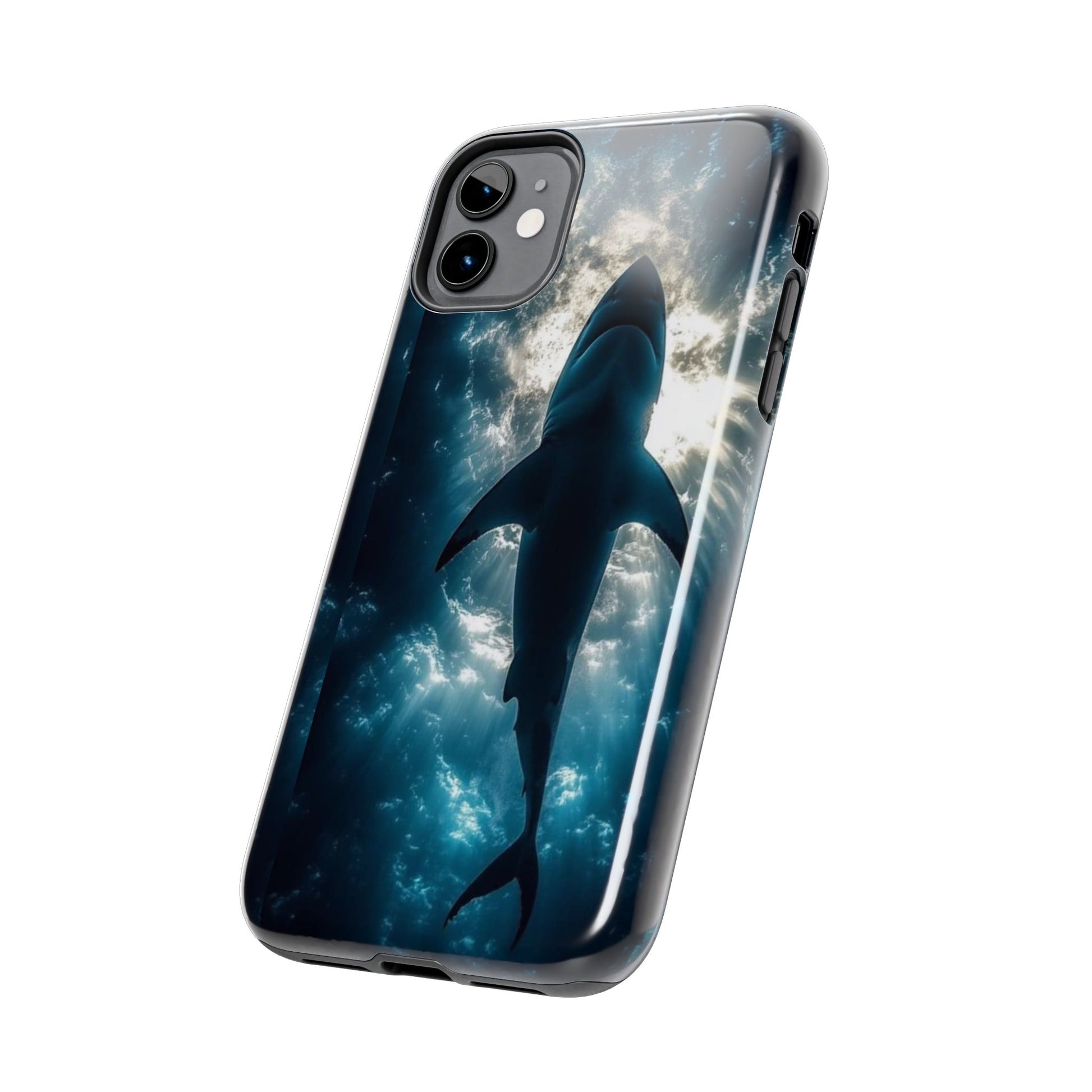 Great White Shark Themed Tough Phone Cases for Iphones & Samsung Phones