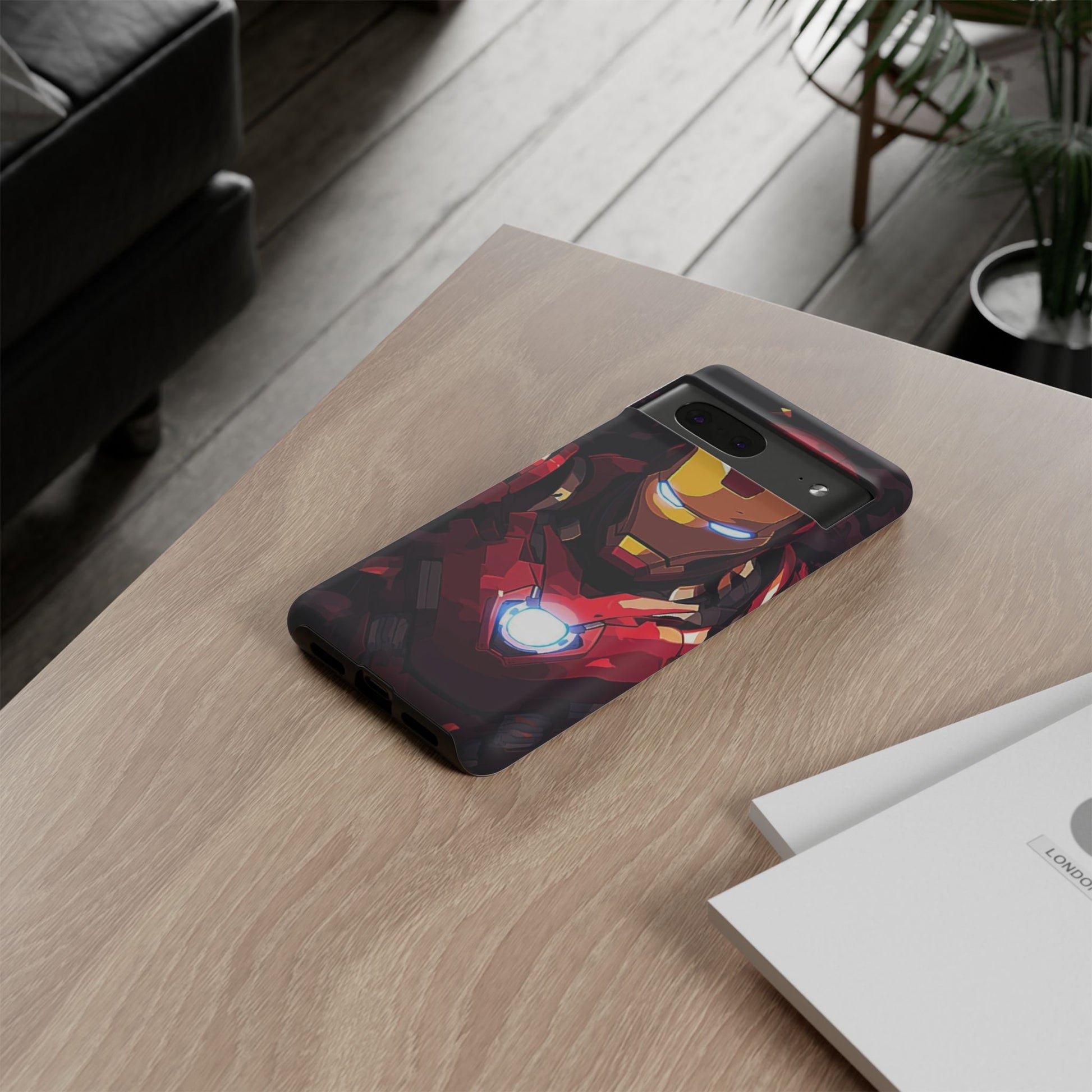 Invincible Iron Man Tough Cases for iPhones, Samsung, and Pixel