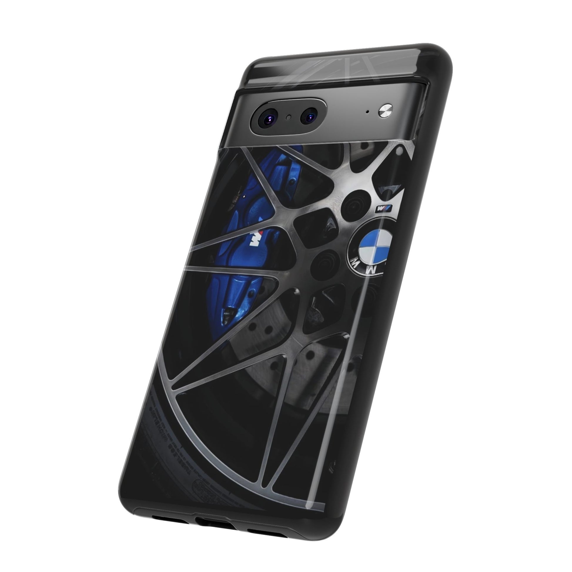 BMW M3 Racing Wheels Tough Cases for iPhones, Samsung, and Pixel