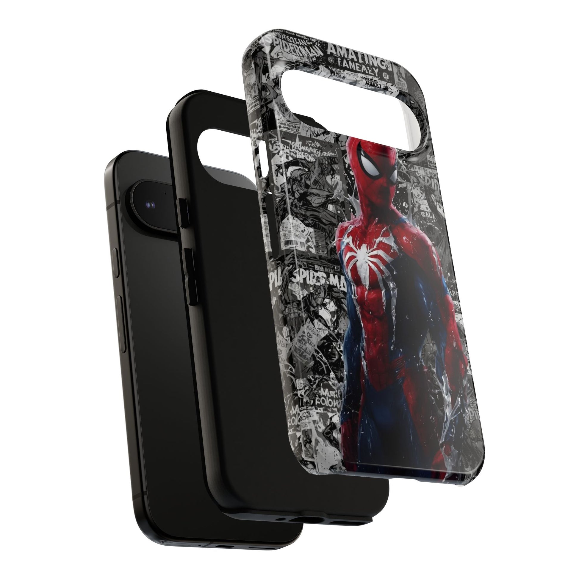 Spiderman Phone Case, Tough Cases for iPhones, Samsung, and Pixel