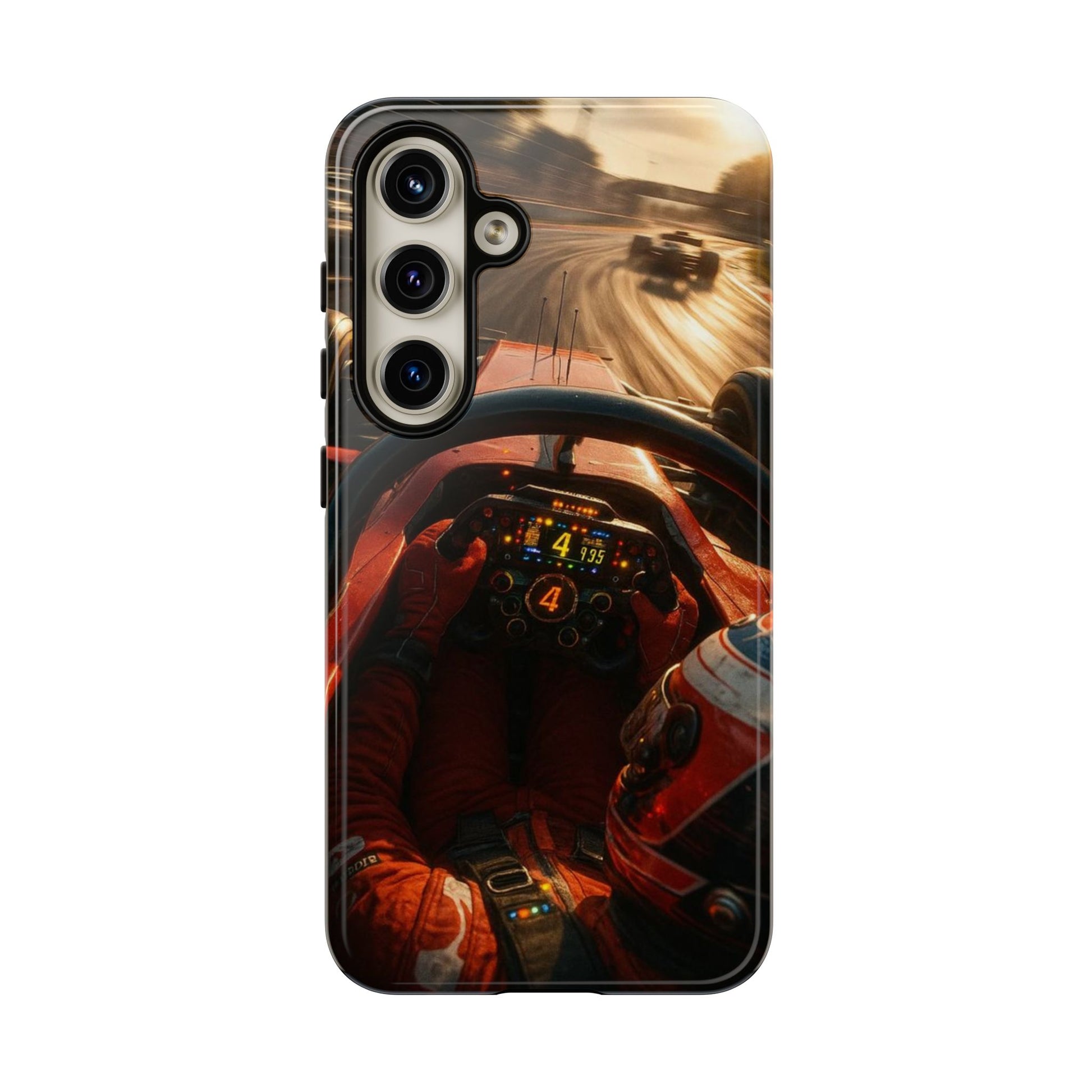 Formula 1 Cockpit Phone Case, Tough Cases for iPhones, Samsung, and Pixel