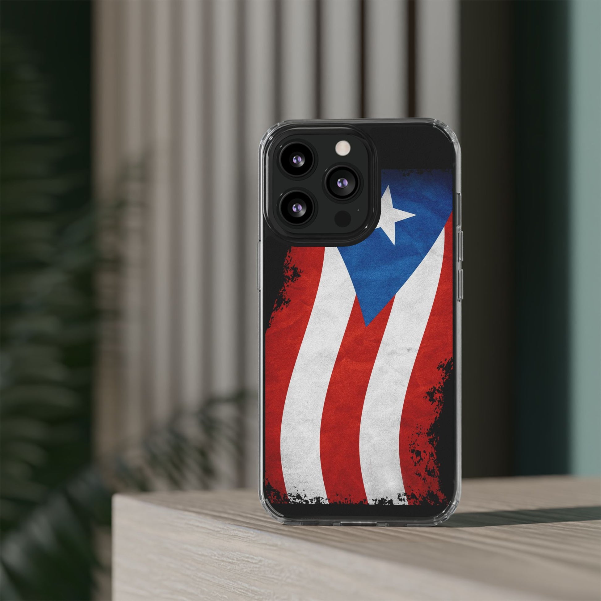Puerto Rican Flag Art Inspired Iphone and Samsung Protective case