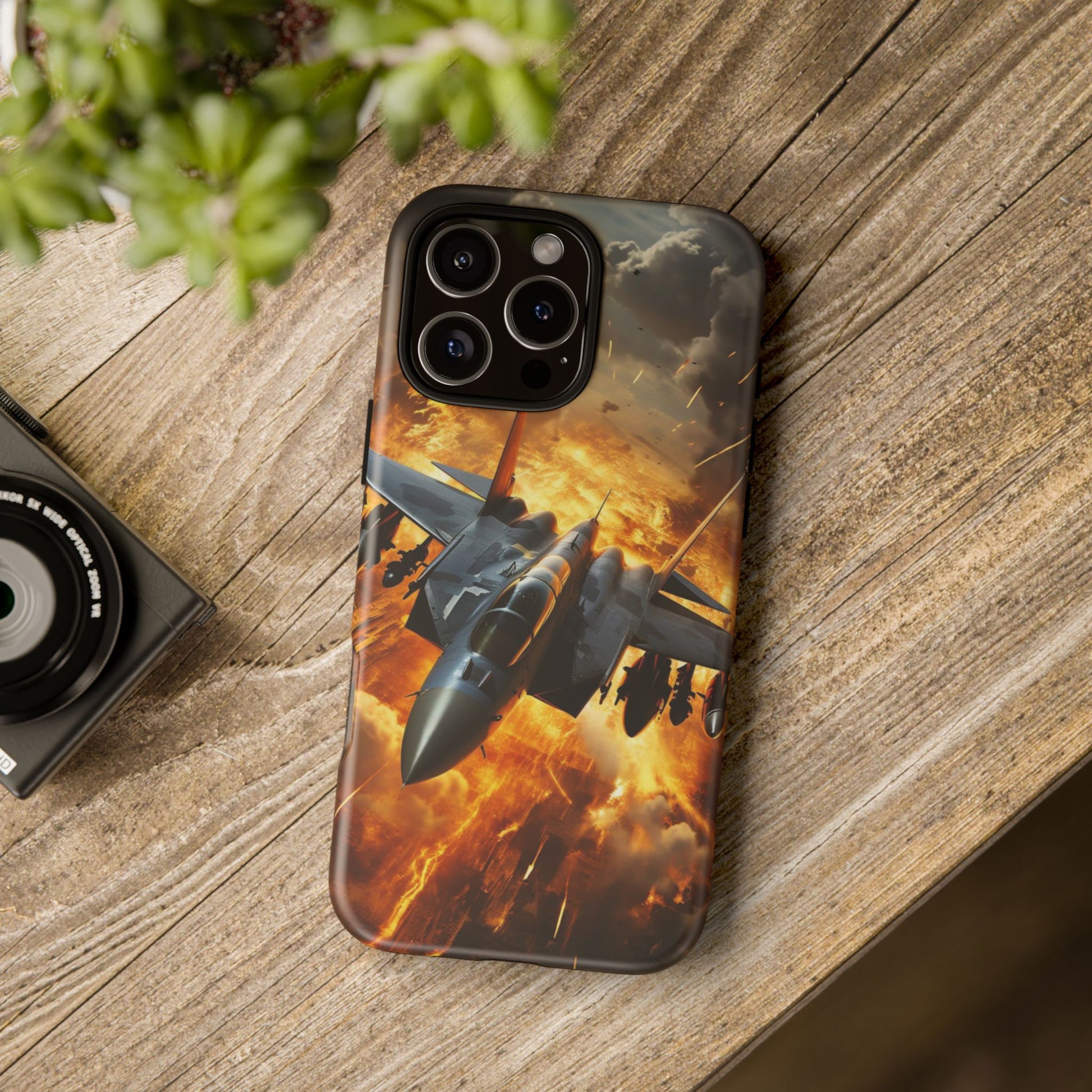 F-15 Fighter Jet Tough Cases for iPhones, Samsung, and Pixel