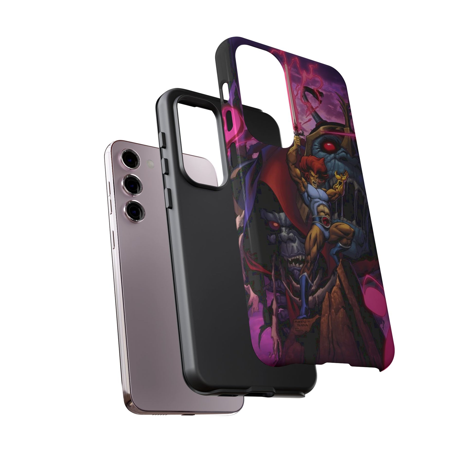 Thundercats Lion O x Mumra Tough Cases for iPhones, Samsung, and Pixel