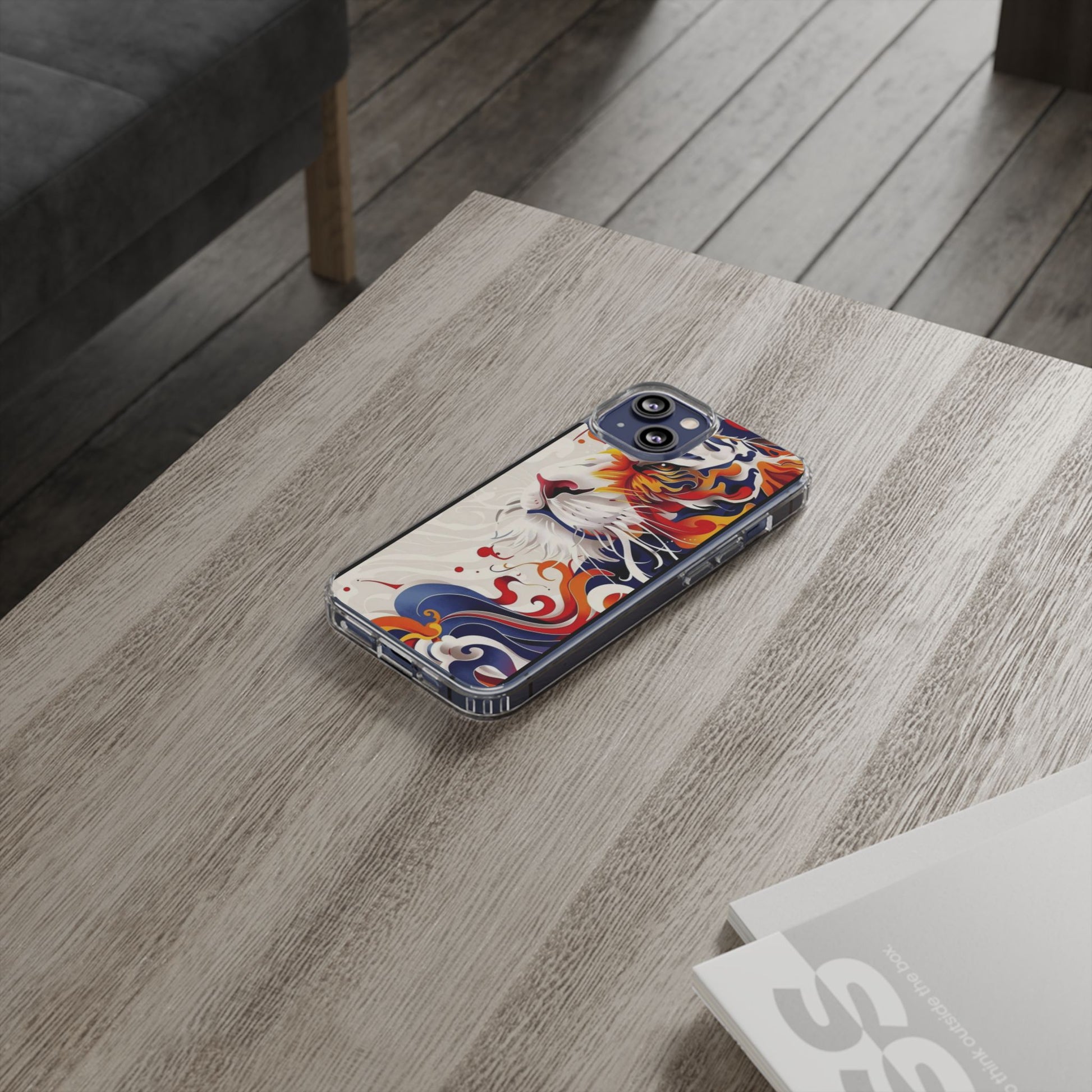 Awesome Abstract Tiger Art Iphone, Samsung case