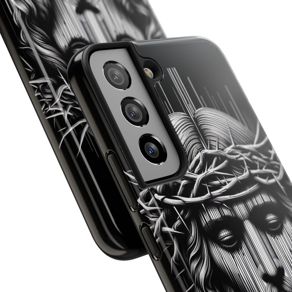 Jesus The King Crown Christian Phone Cases for iPhones & Samsung Phones