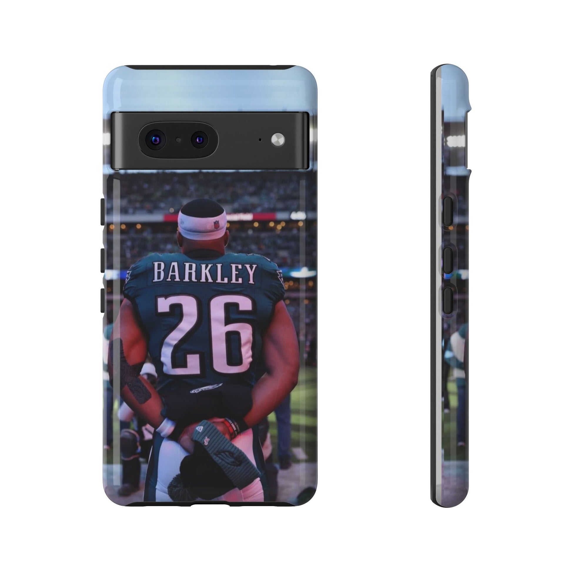 Eagles Football Saquon Barkley Tough Cases for iPhones, Samsung, and Pixel