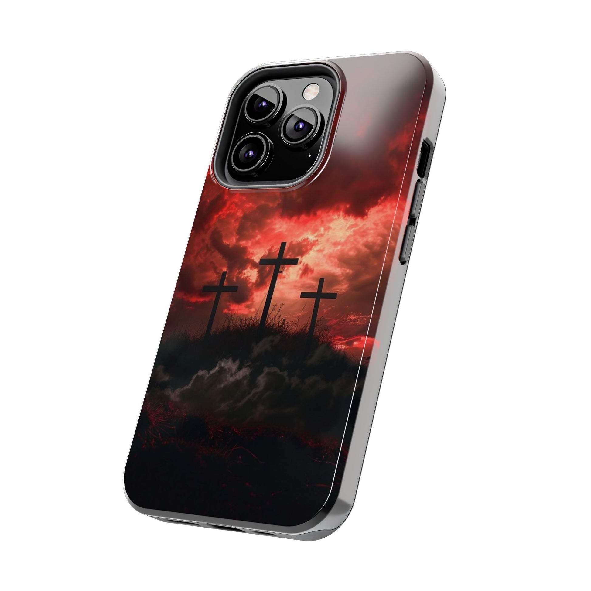 Crosses at Golgotha Christian Cases for iPhones & Samsung Phones
