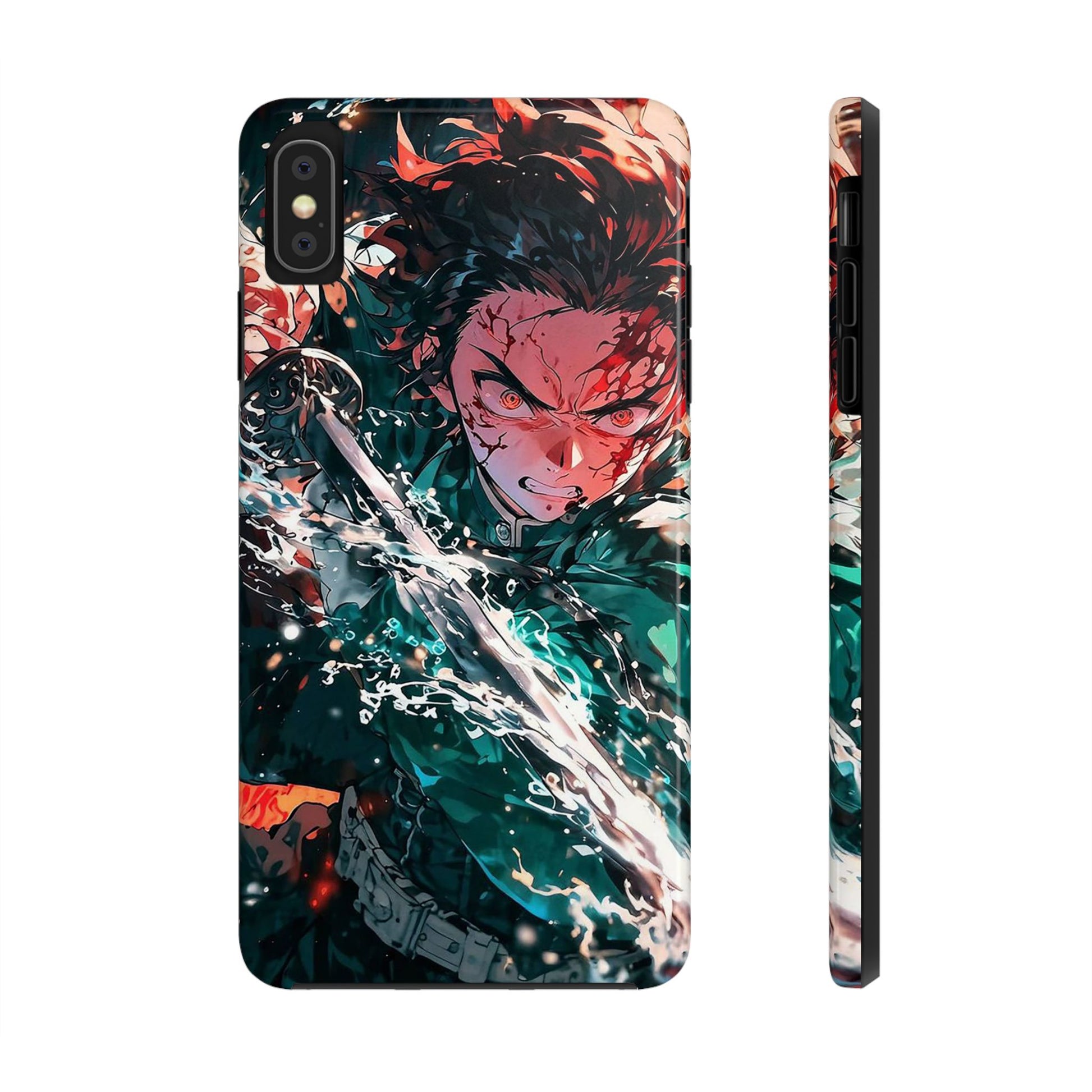 Demon Slayer Tanjiro Art Phone Case for iPhone & Samsung Galaxy Phones