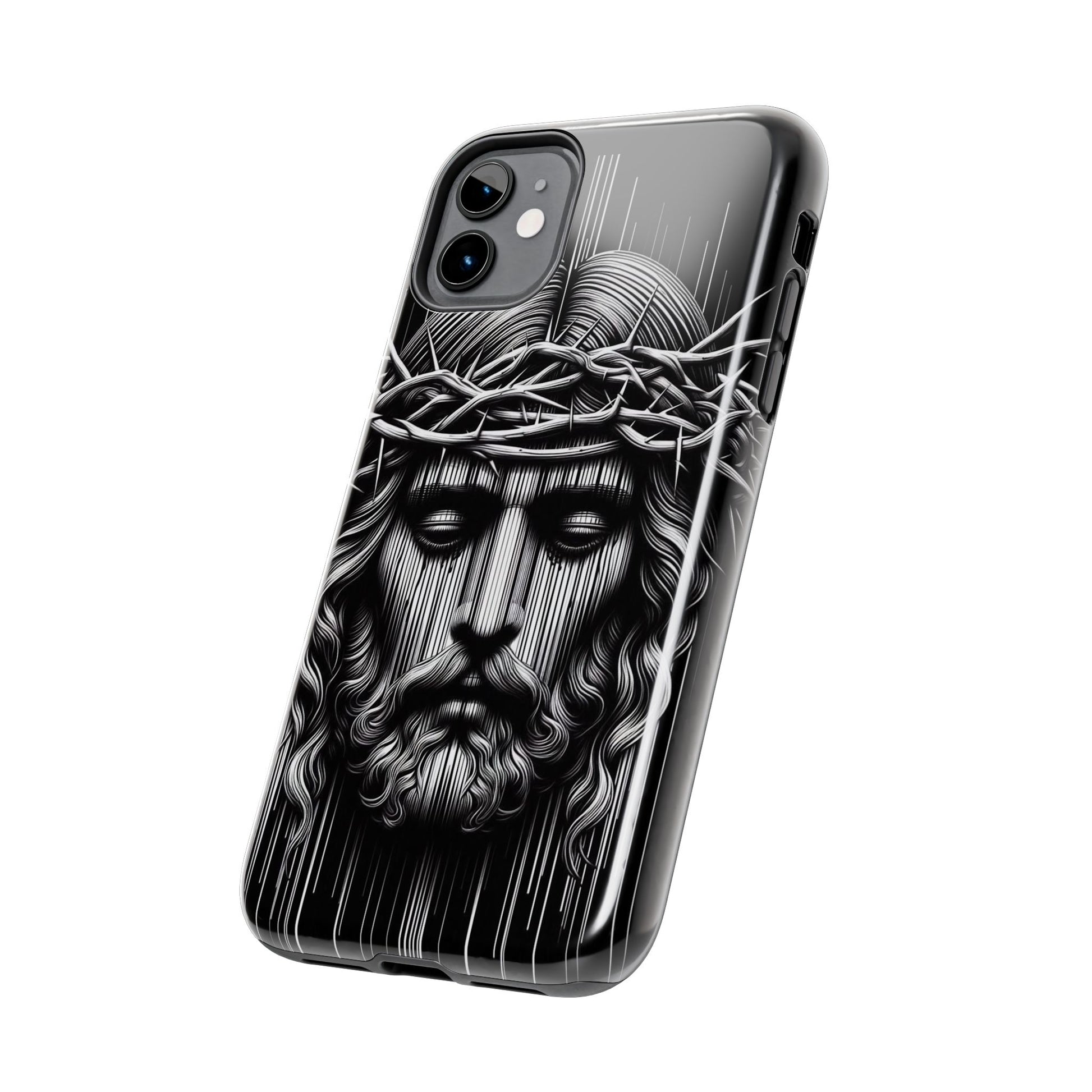 Jesus The King Crown Christian Phone Cases for iPhones & Samsung Phones