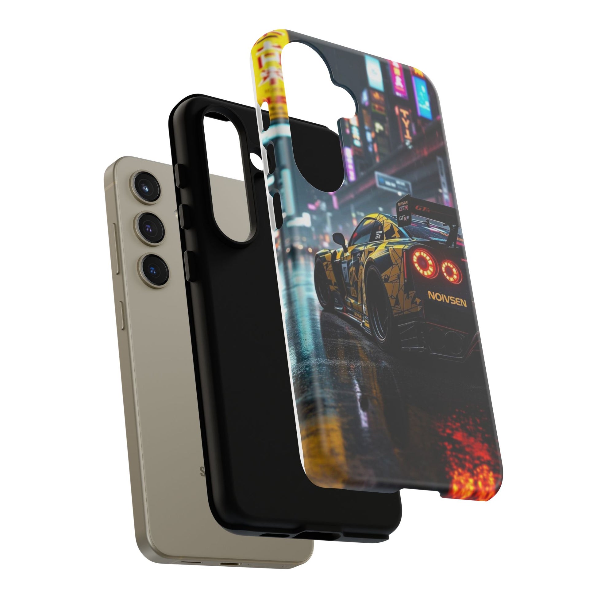 Nissan GTR in Japan Art Tough Cases for iPhones, Samsung, and Pixel