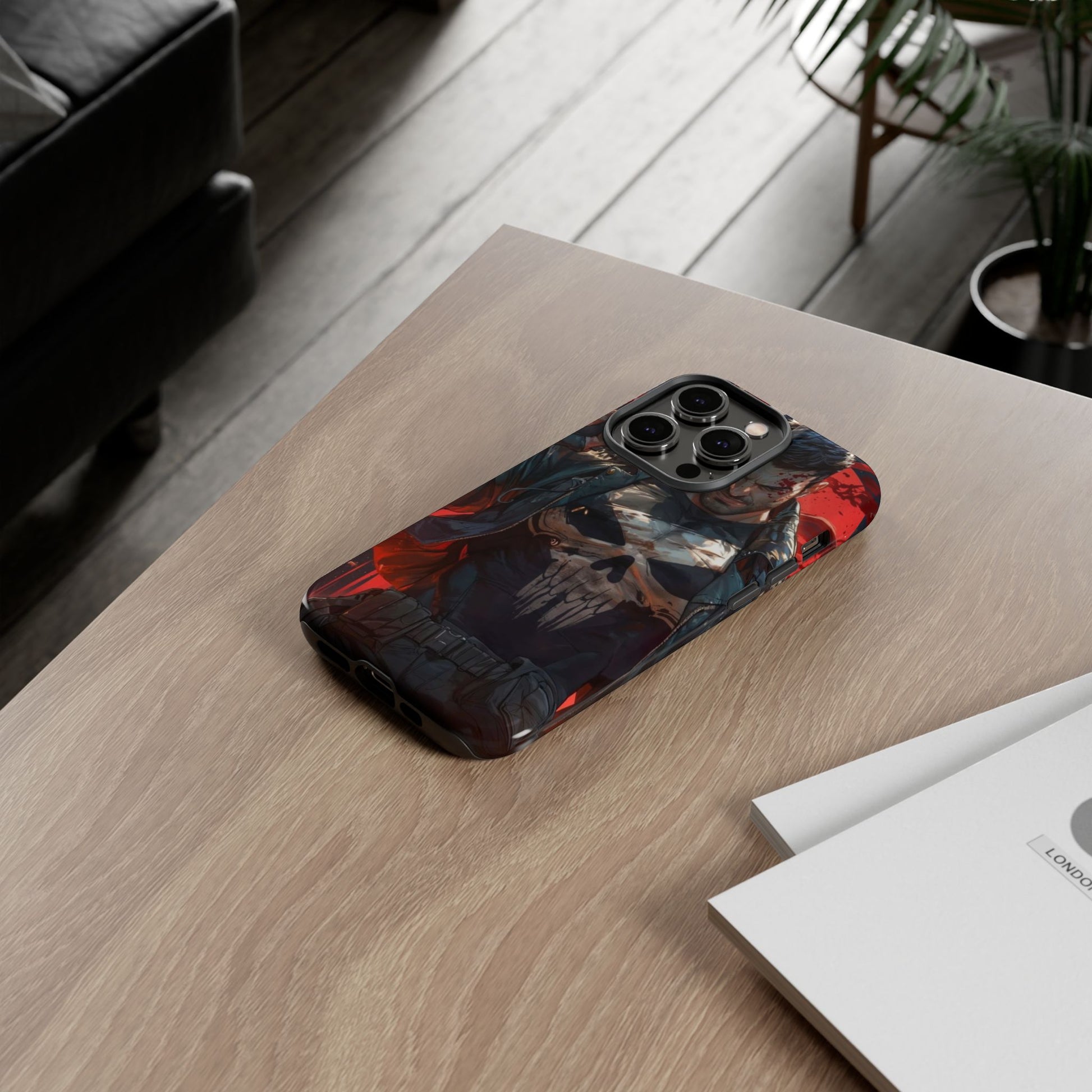 Punisher Tough Cases for iPhones, Samsung, and Pixel