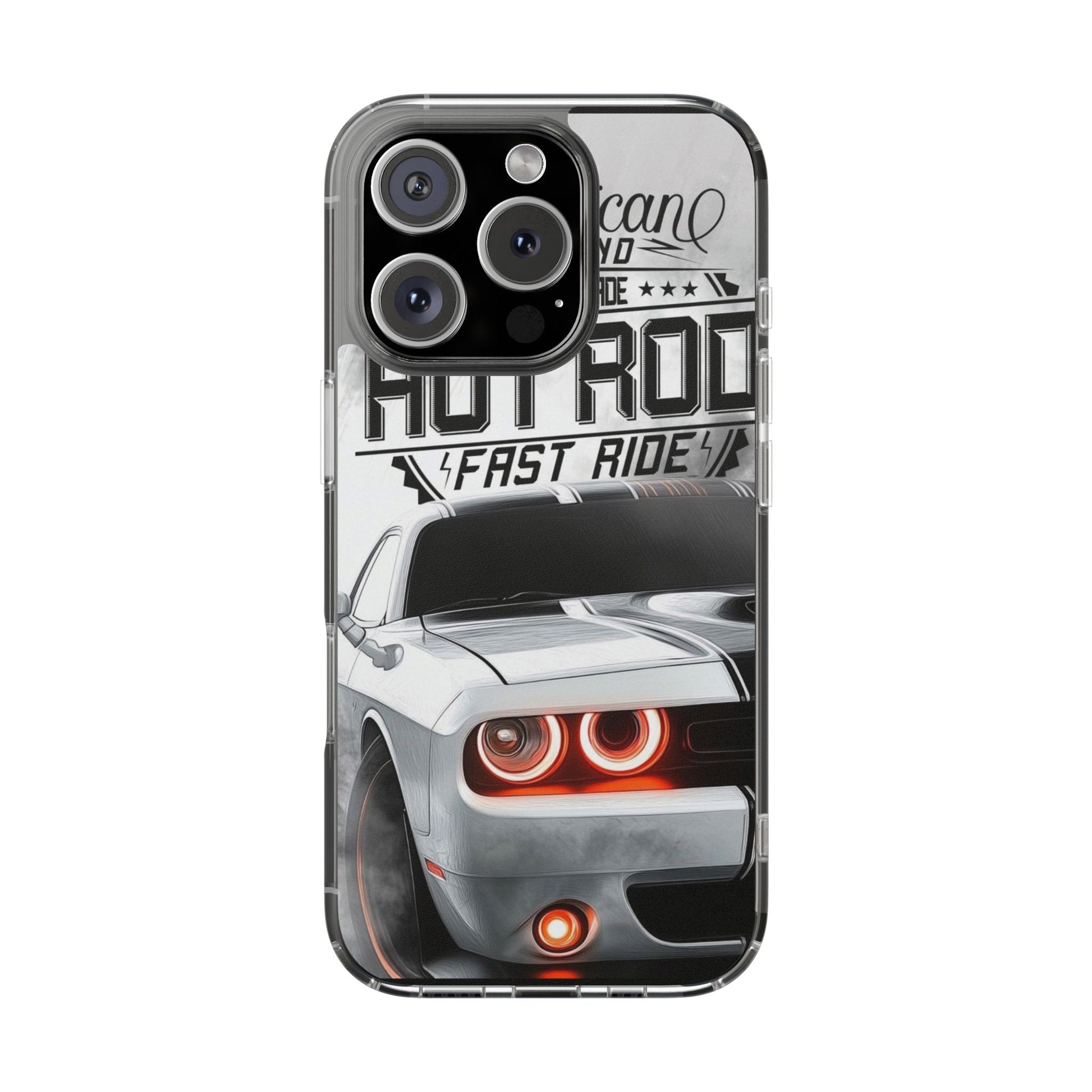 American Hot Rod Hell Cat Case for iPhone and Samsung phone