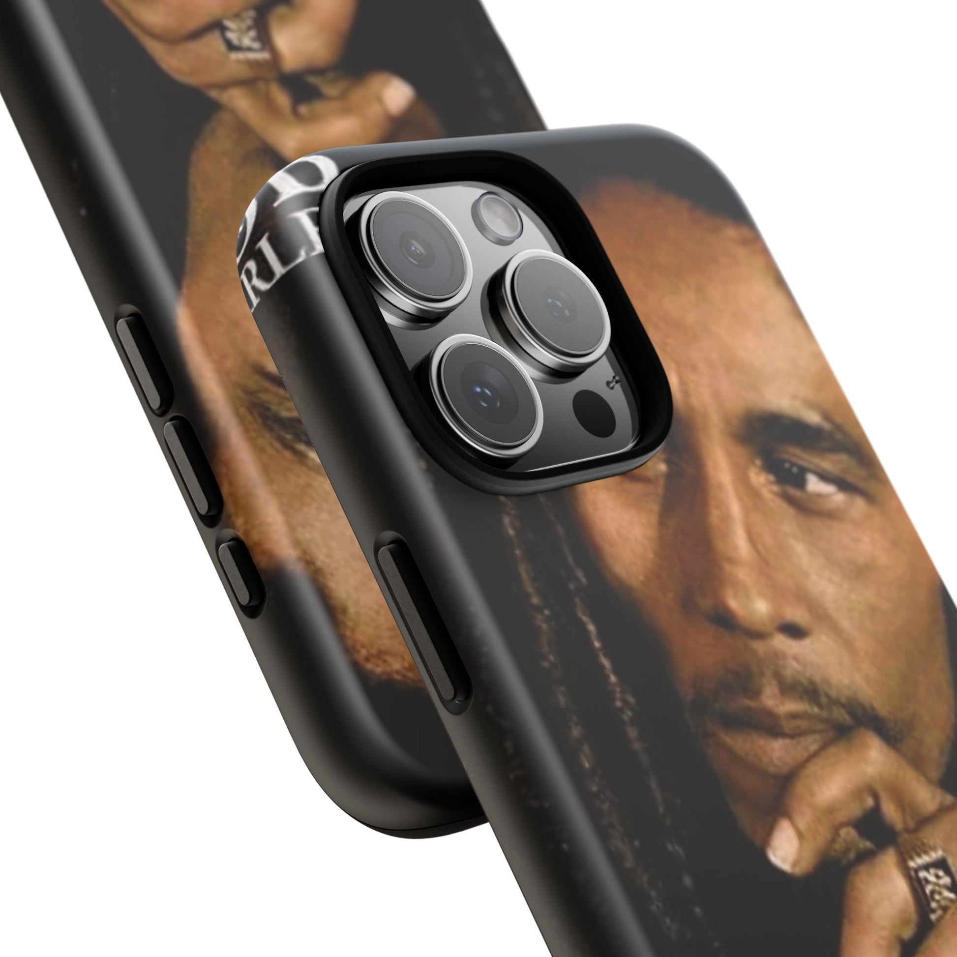 Marley Reggae Tough Cases for iPhones, Samsung, and Pixel
