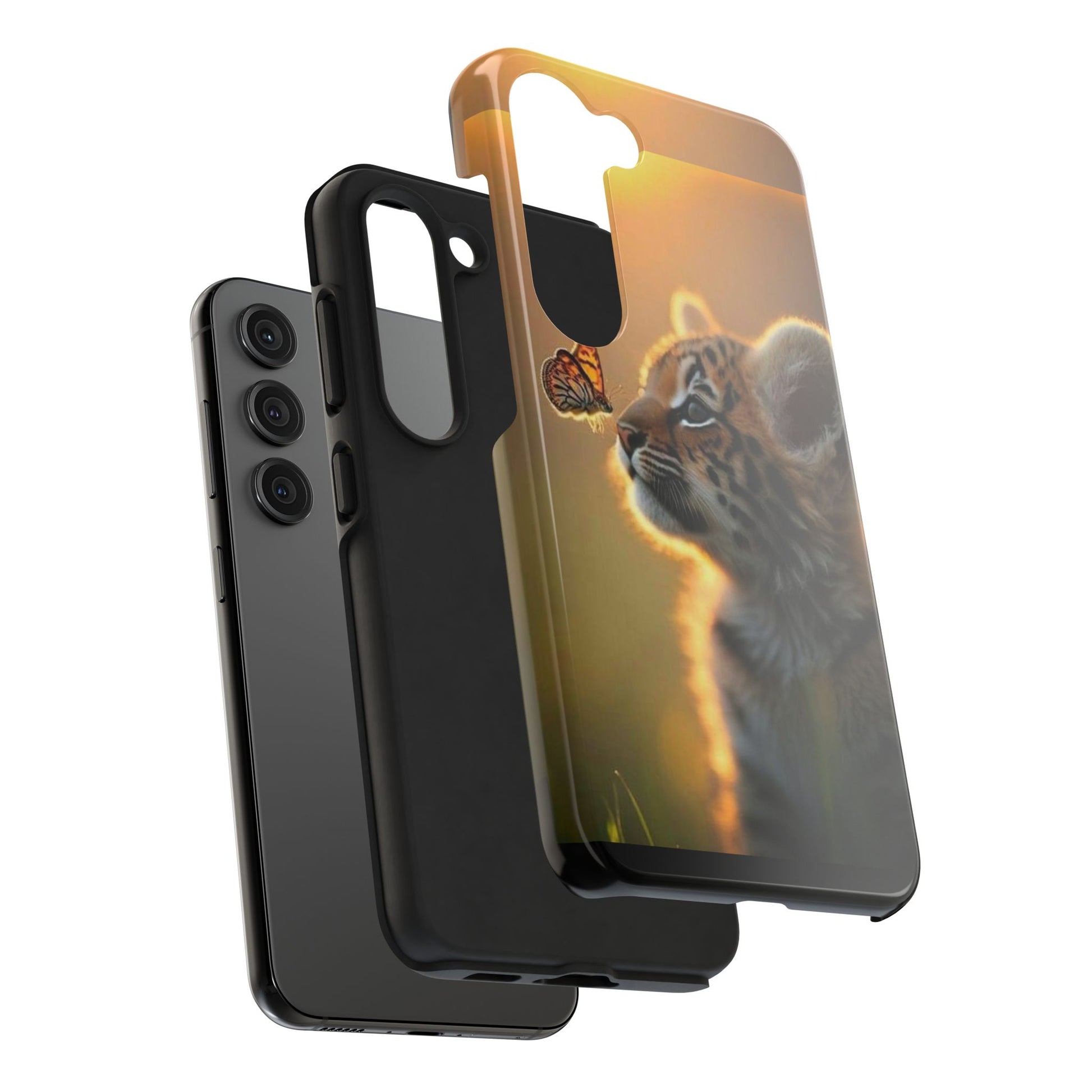 Tiger Cub Theme Phone Cases for iPhones & Samsung Phones