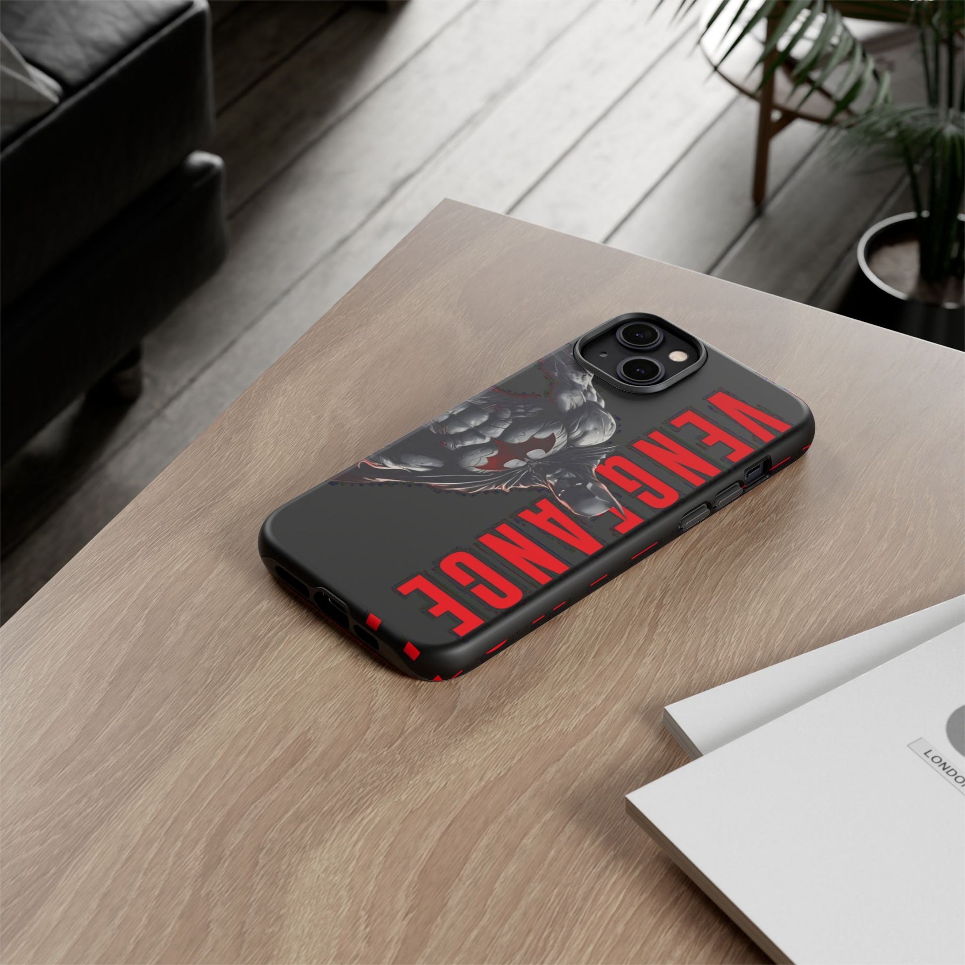 DC Comics Batman Vengence Tough Cases for iPhones, Samsung, and Pixel