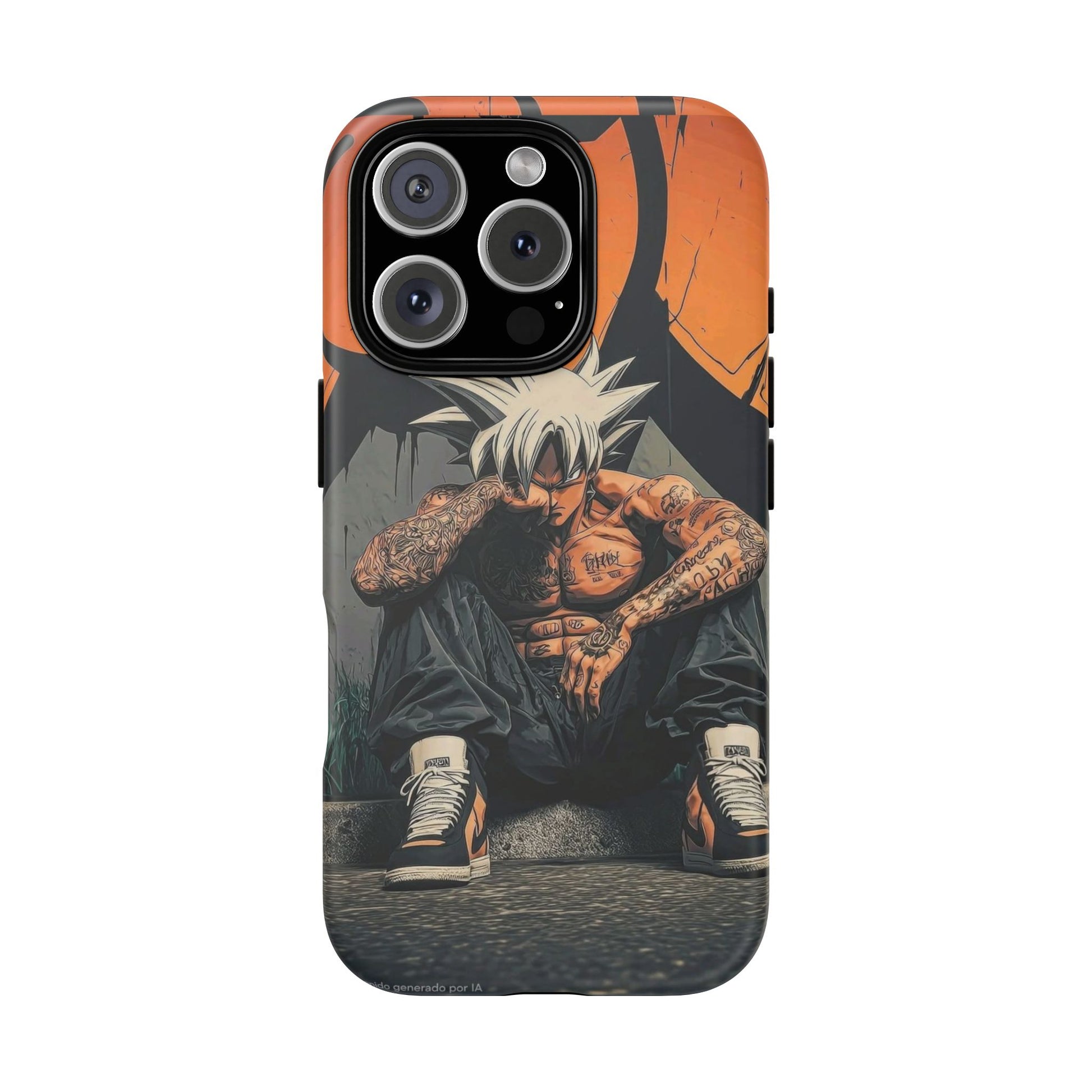 Anime DBZ Thug Tough Cases for iPhones, Samsung, and Pixel