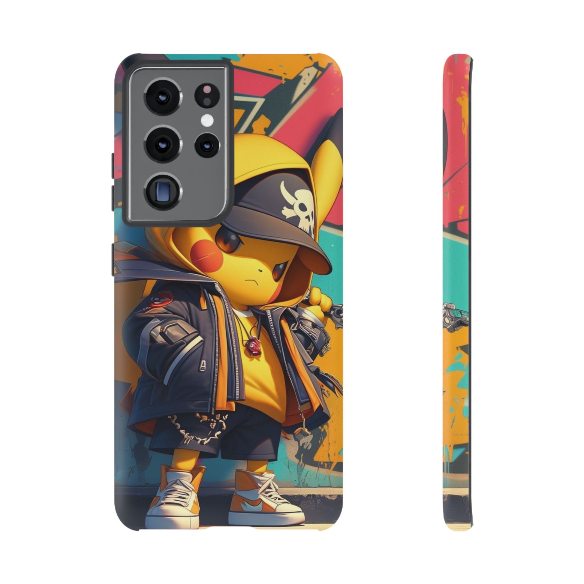 Cute Poke Bear Phone Case, Tough Cases for iPhones, Samsung, and Pixel