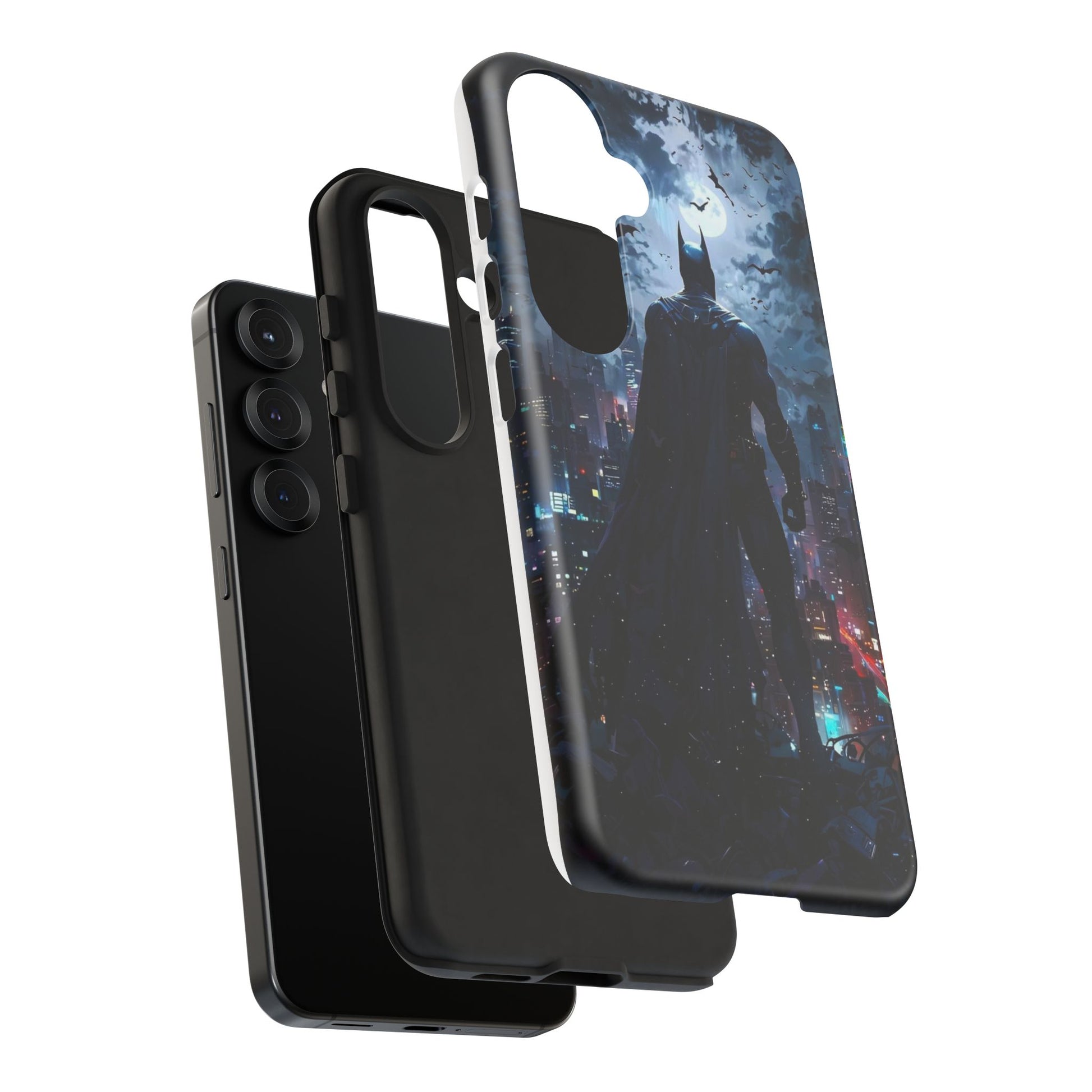 Gotham City Batman Tough Cases for iPhones, Samsung, and Pixel