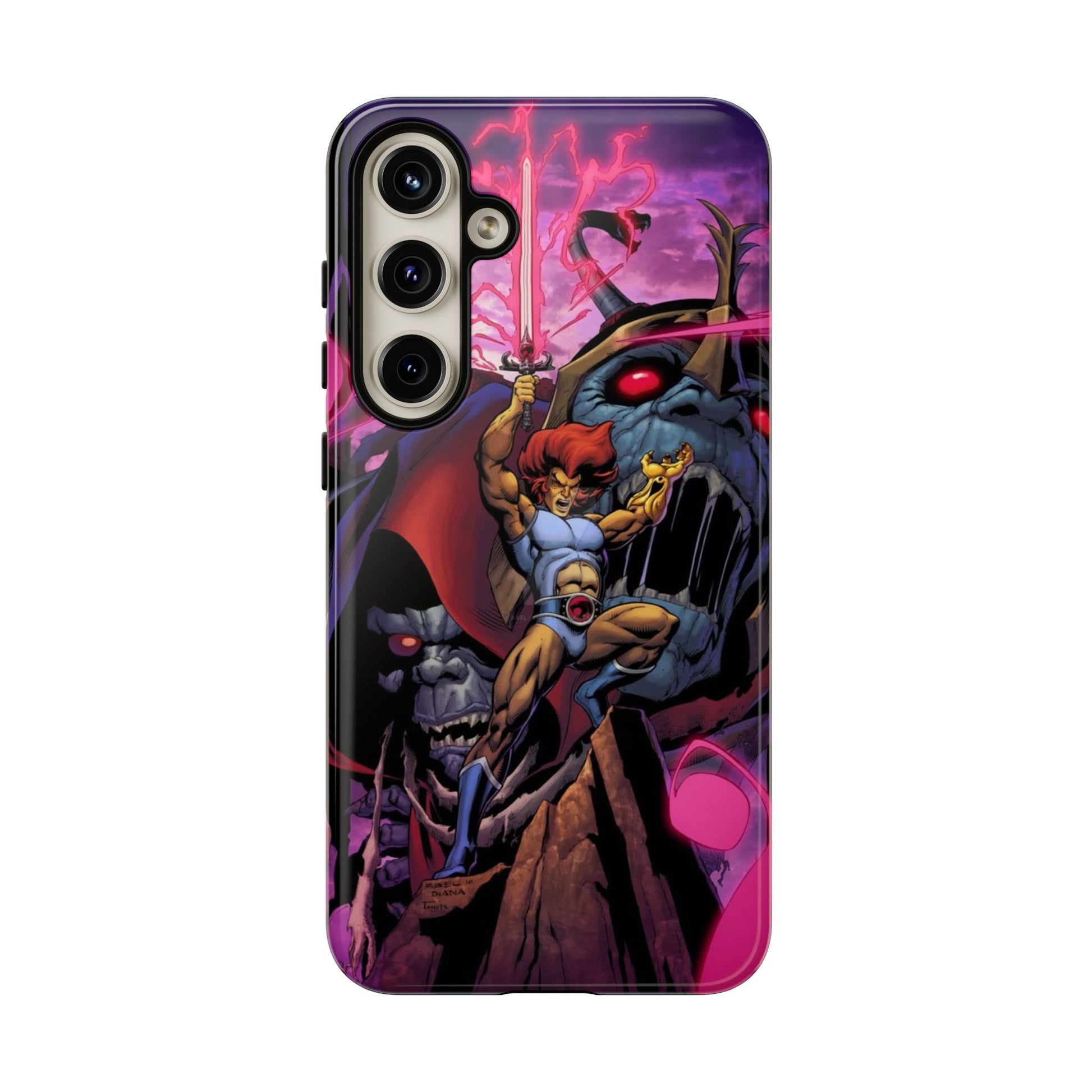 Thundercats Lion O x Mumra Tough Cases for iPhones, Samsung, and Pixel