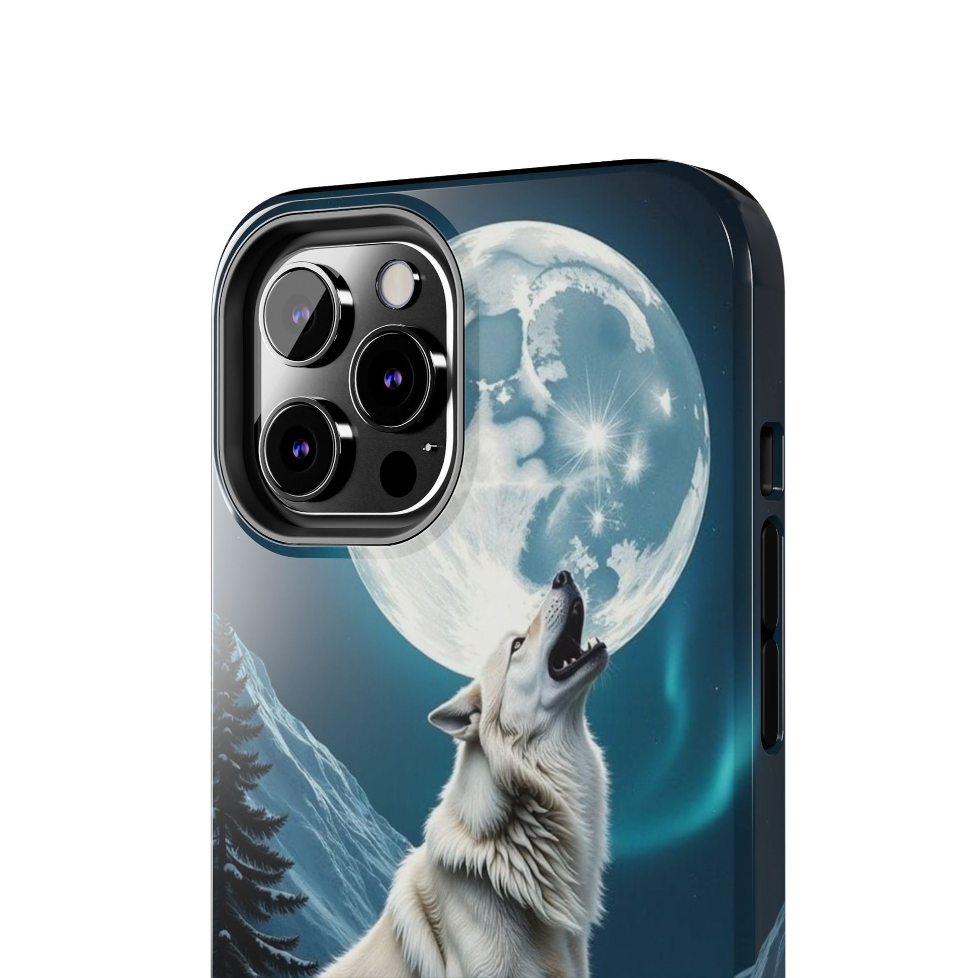 Howling Wolf Theme Phone Cases for iPhones & Samsung Phones