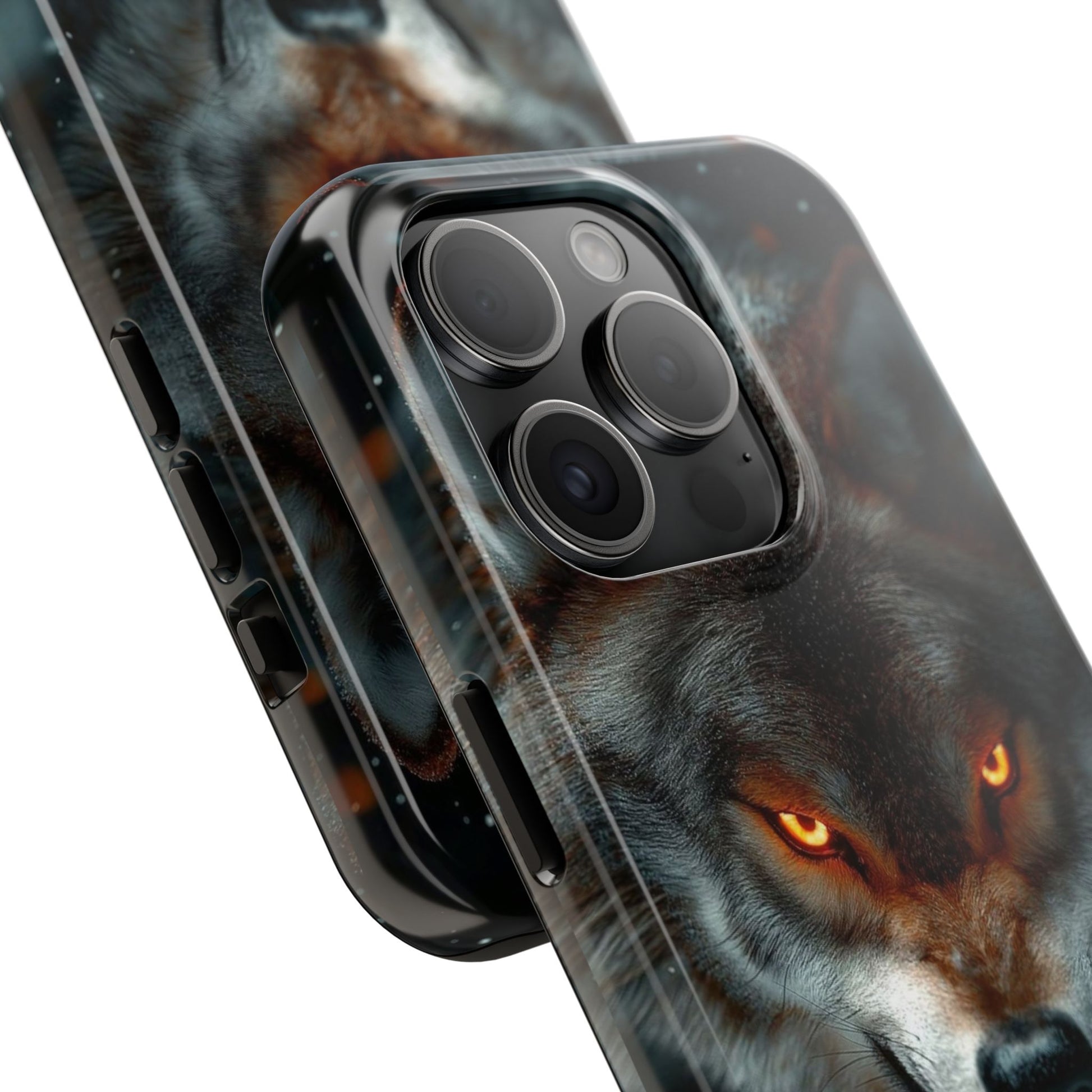 Alpha Male Wolf Themed Tough Phone Cases for Iphones & Samsung Phones