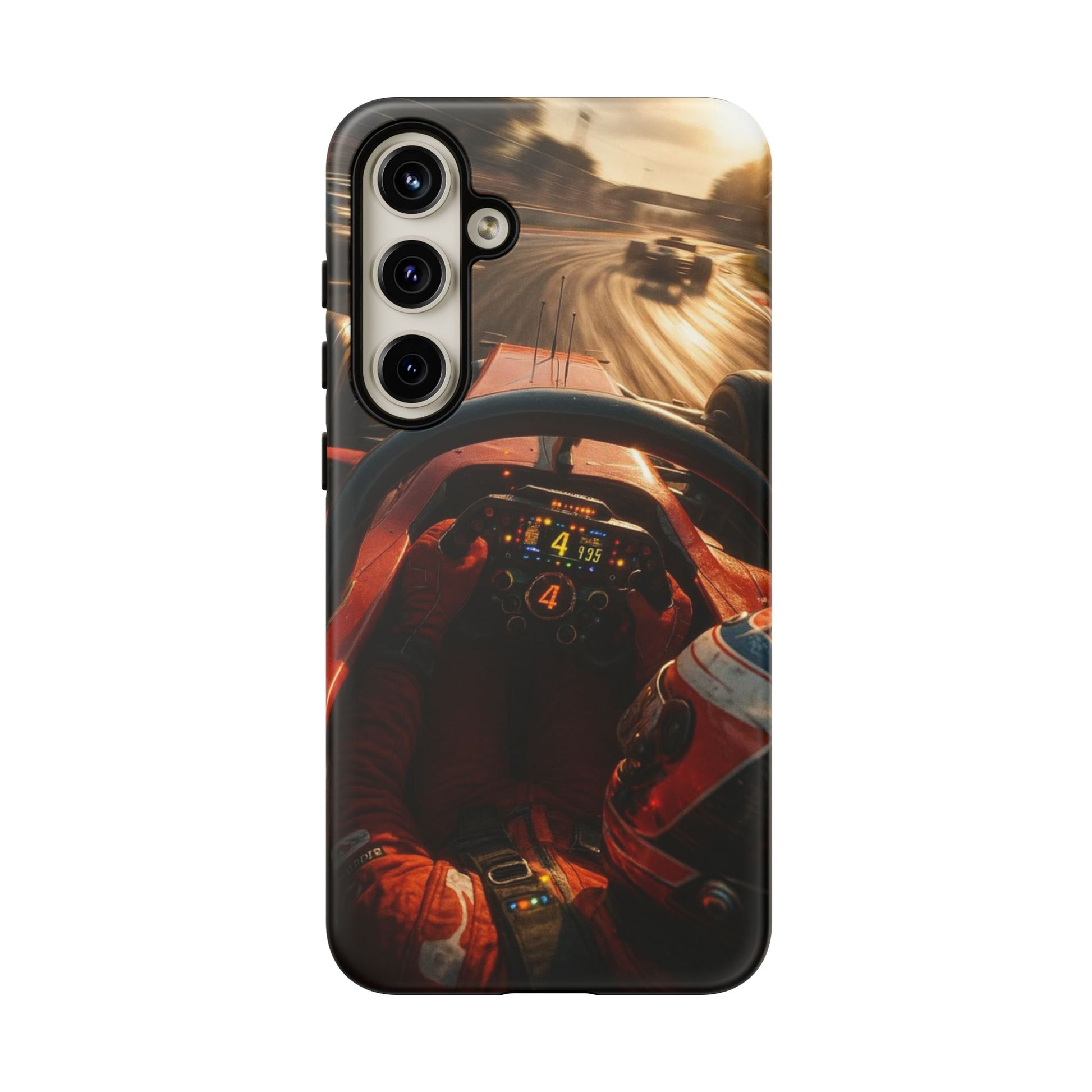 Formula 1 Cockpit Phone Case, Tough Cases for iPhones, Samsung, and Pixel