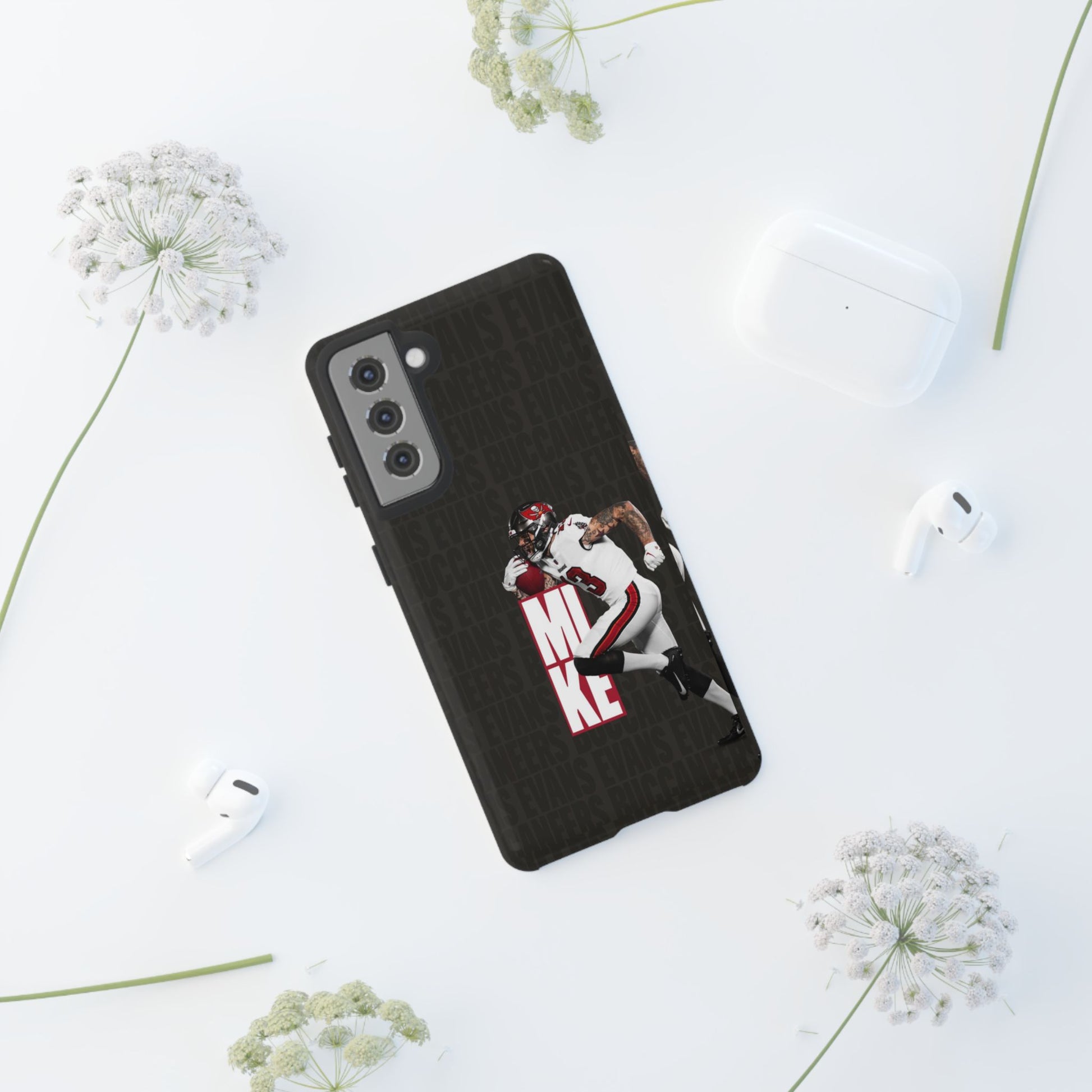 Mike Evans Football Tampa Bay Buccaneers Tough Cases for iPhones, Samsung, and Pixel