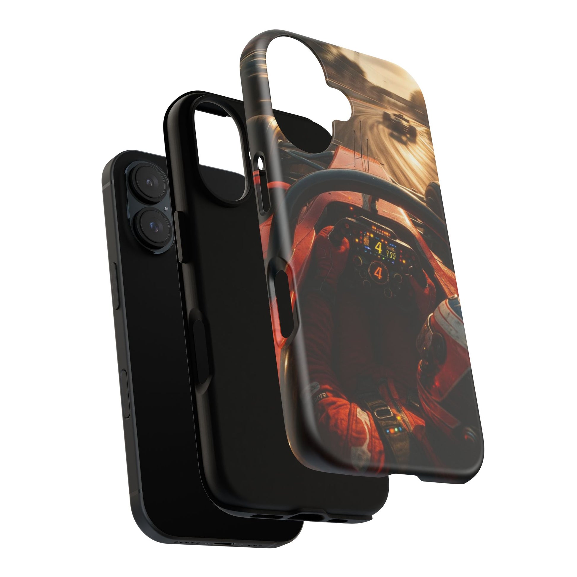 Formula 1 Cockpit Phone Case, Tough Cases for iPhones, Samsung, and Pixel