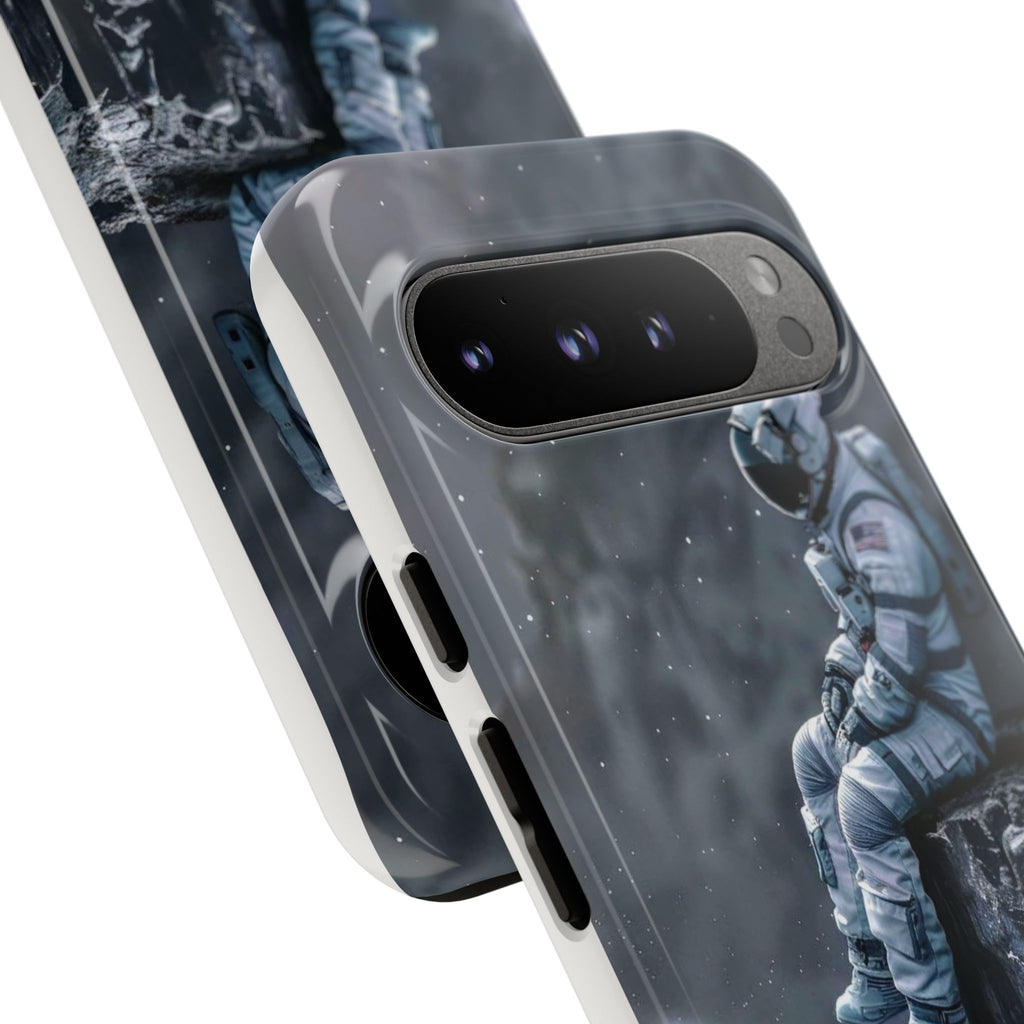Cool Astronaut Tough Cases for iPhones, Samsung, and Pixel