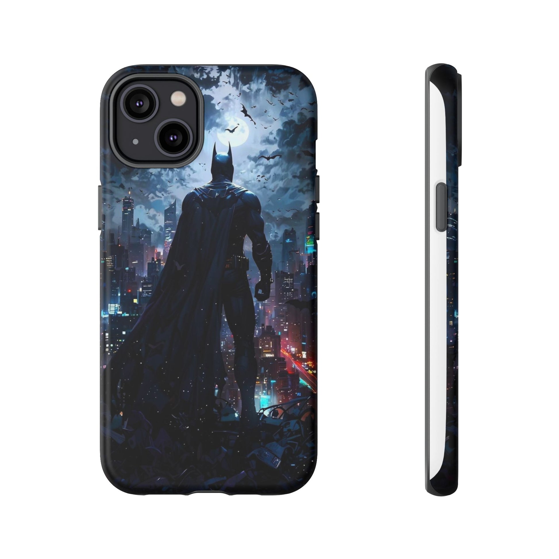 Gotham City Batman Tough Cases for iPhones, Samsung, and Pixel