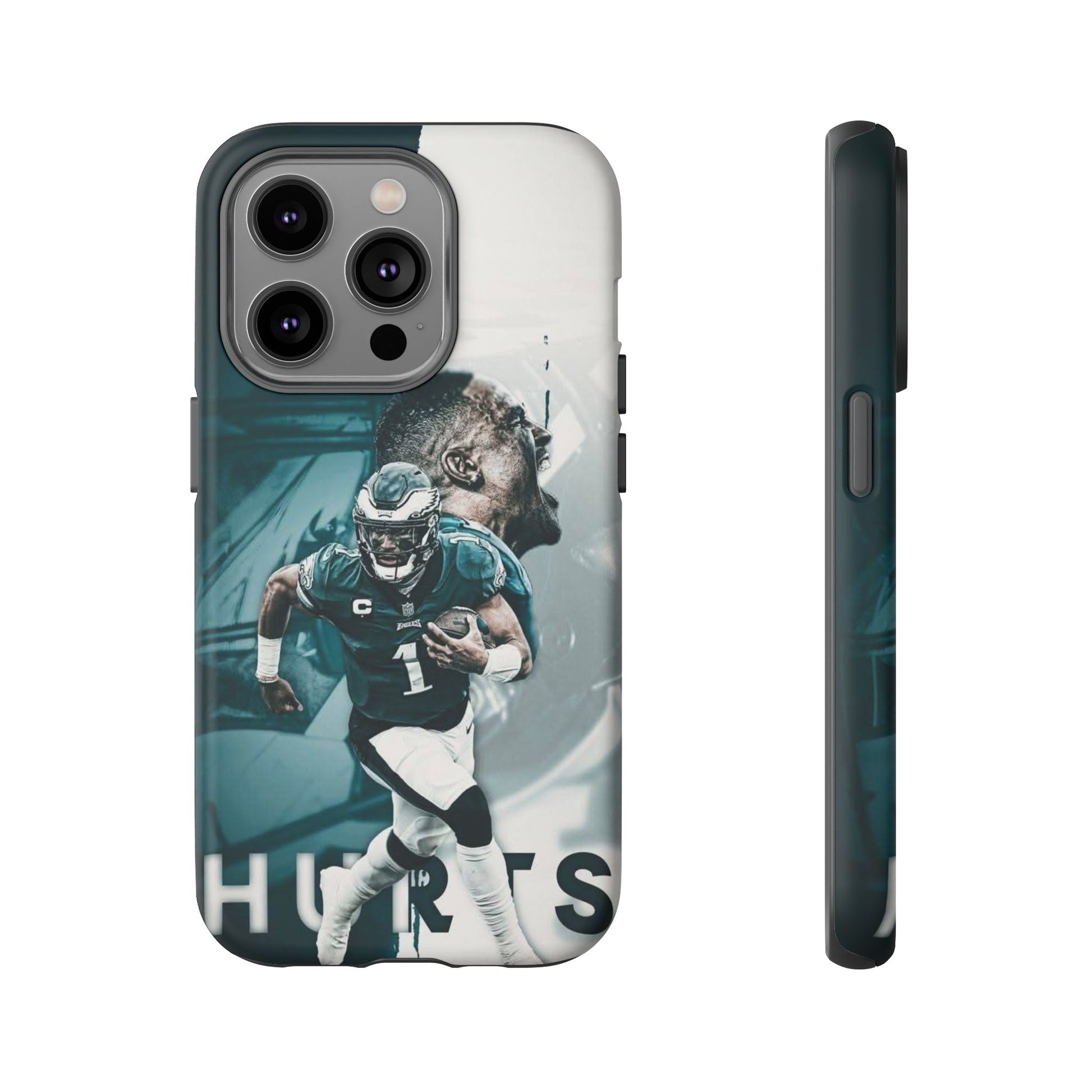 Jalen Hurts Eagles Football Tough Cases for iPhones, Samsung, and Pixel