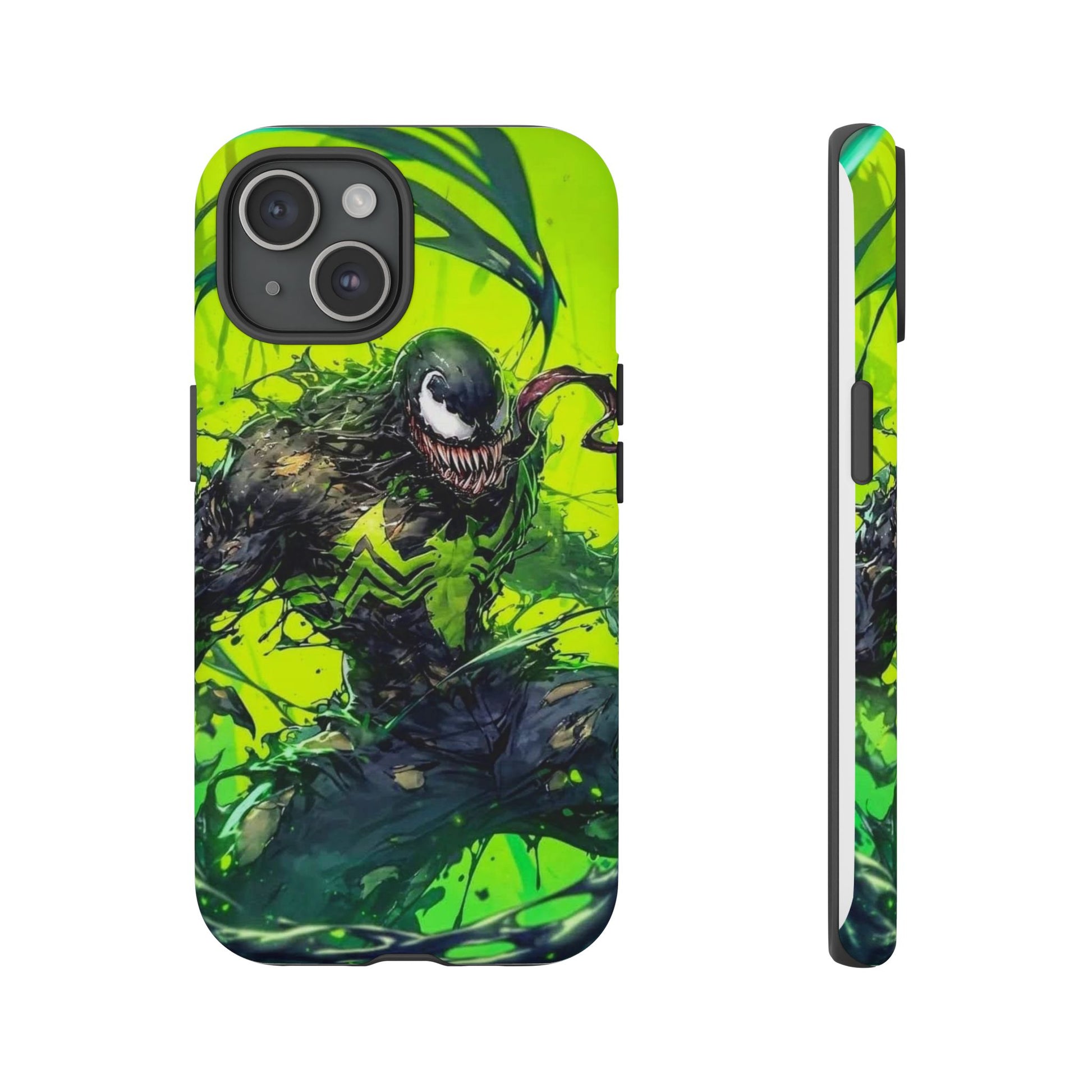 Evil Venom Phone Case, Tough Cases, Marvel Comics Phone for iPhones, Samsung, and Pixel