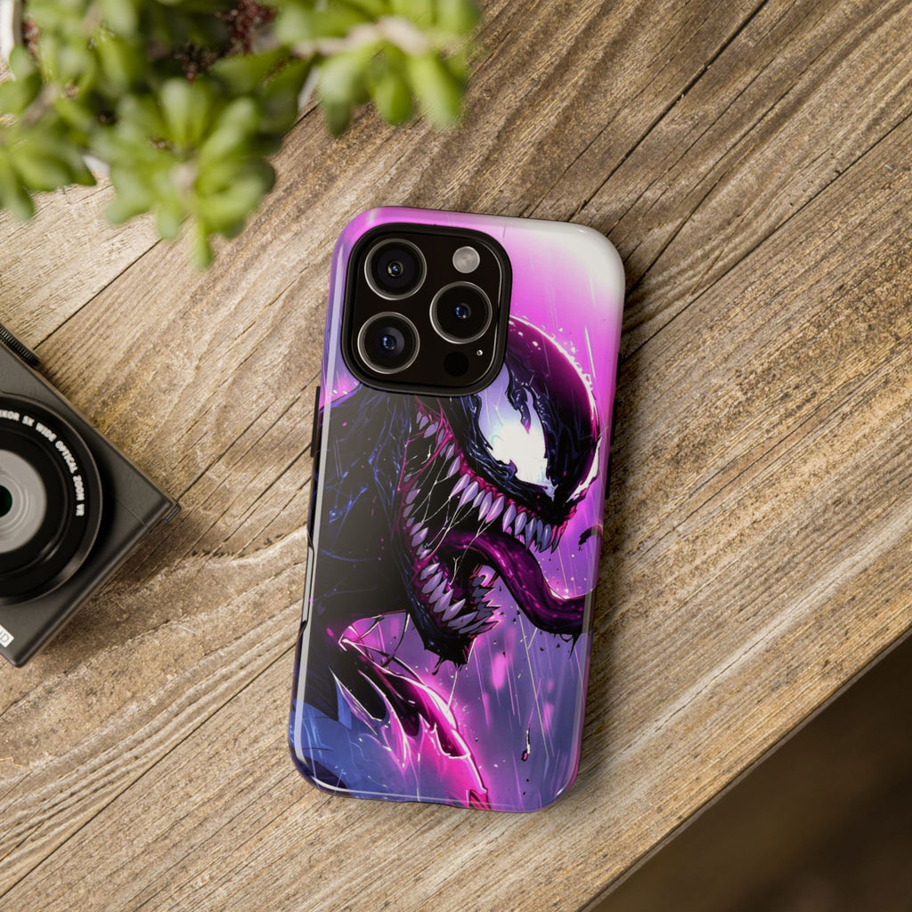 Marvel's Venom Phone Case, Tough Cases, Marvel Comics Phone for iPhones, Samsung, and Pixel