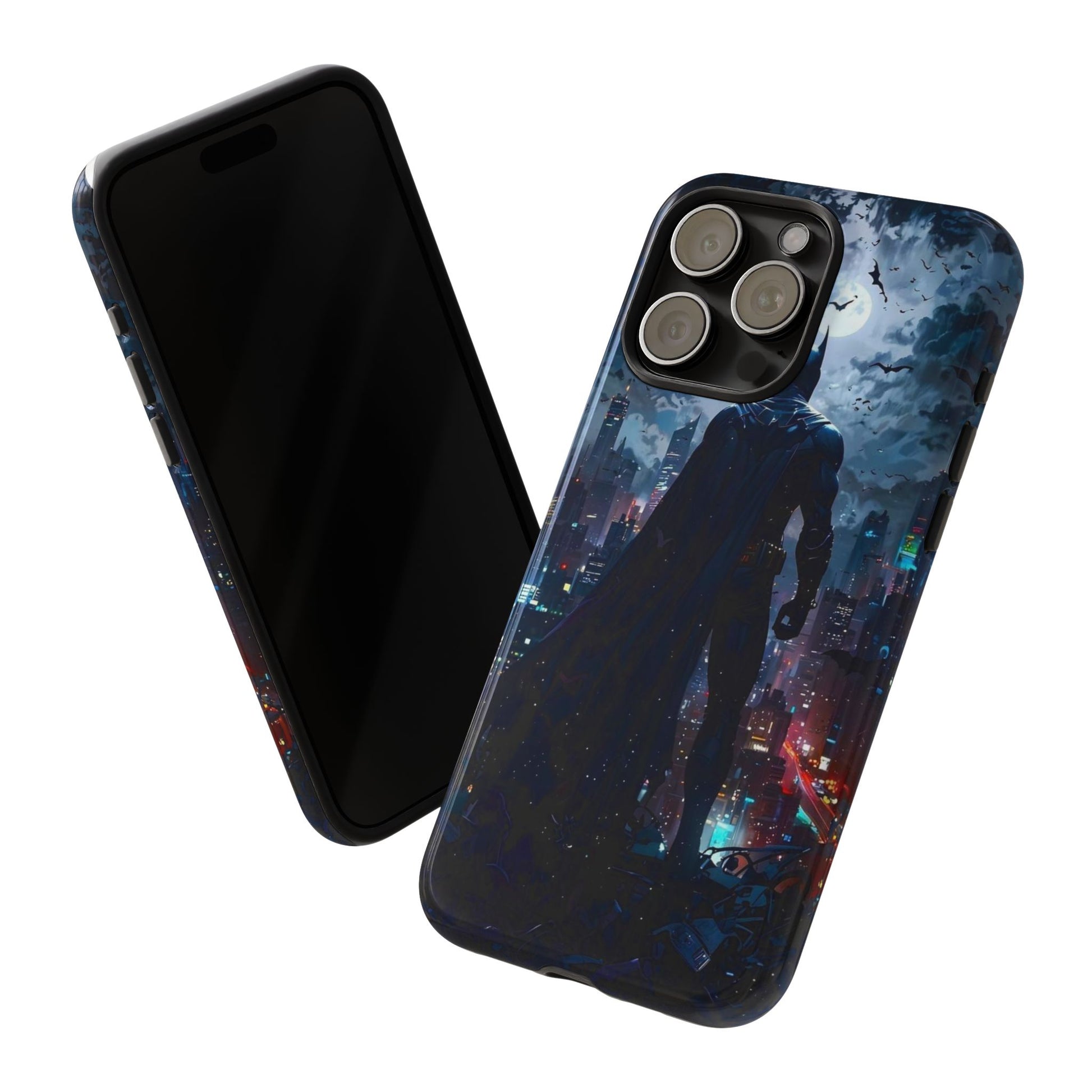 Gotham City Batman Tough Cases for iPhones, Samsung, and Pixel