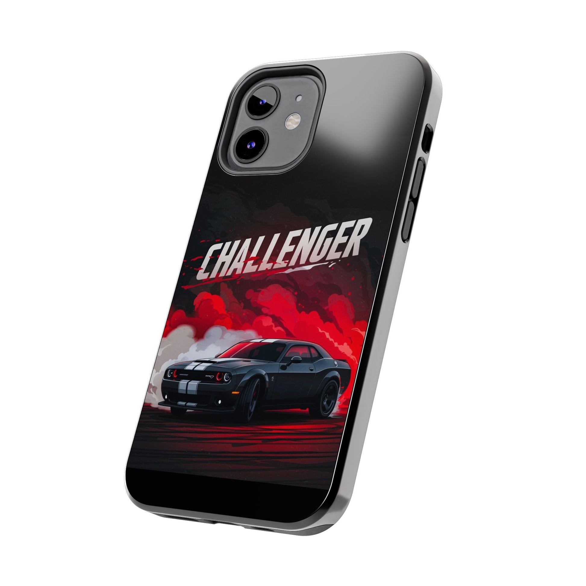 Dodge Challenger Muscle Car Hellcat Tough Phone Cases for Iphones & Samsung Phones Durable