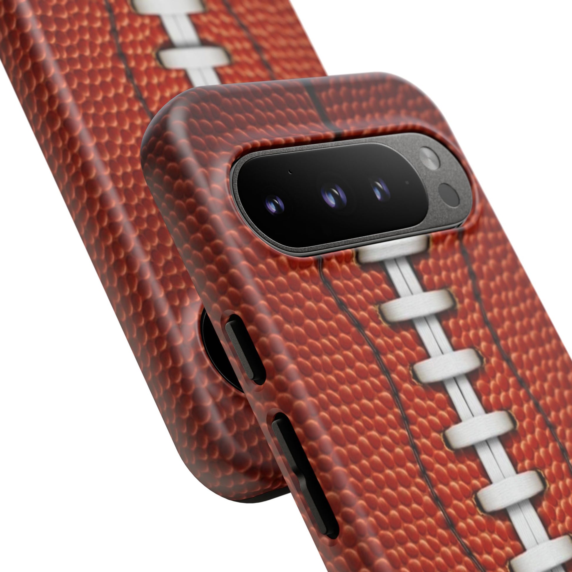 Football Pigskin Print Tough Cases for iPhones, Samsung, and Pixel